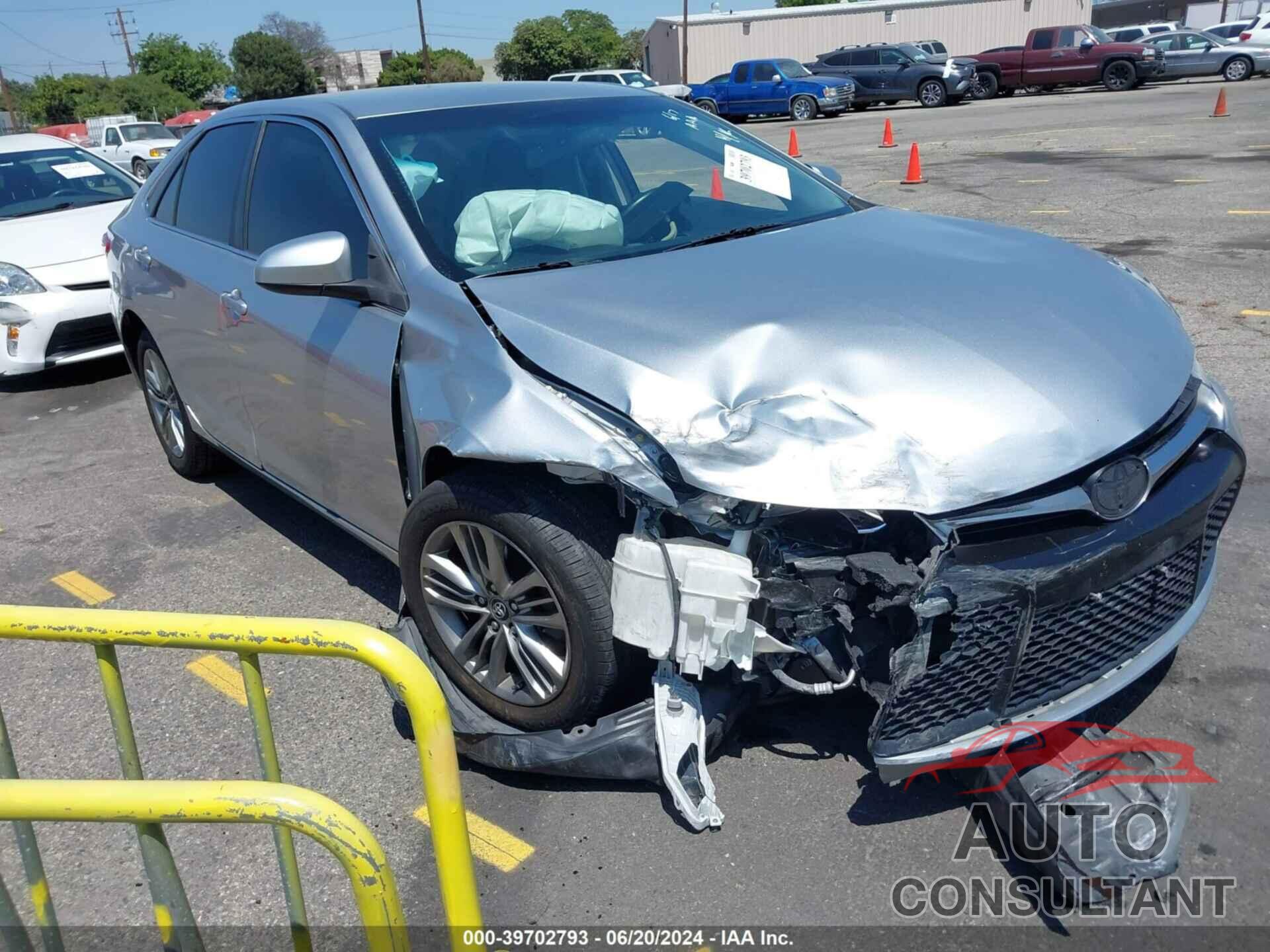TOYOTA CAMRY 2017 - 4T1BF1FK7HU398717