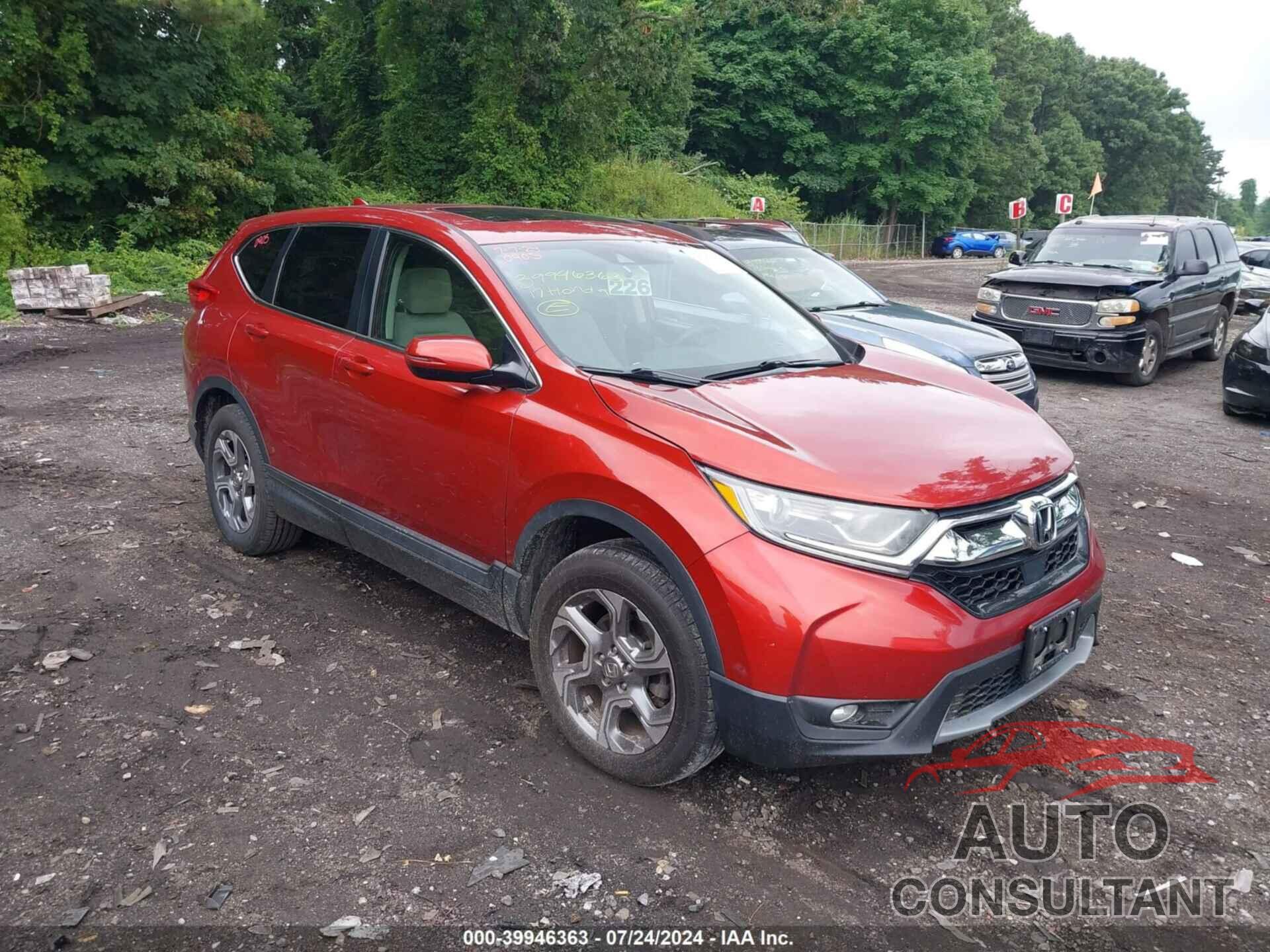 HONDA CR-V 2017 - 2HKRW2H55HH687461