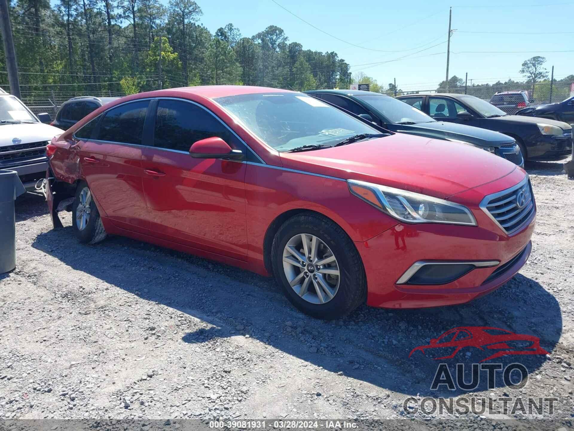 HYUNDAI SONATA 2017 - 5NPE24AF3HH531041