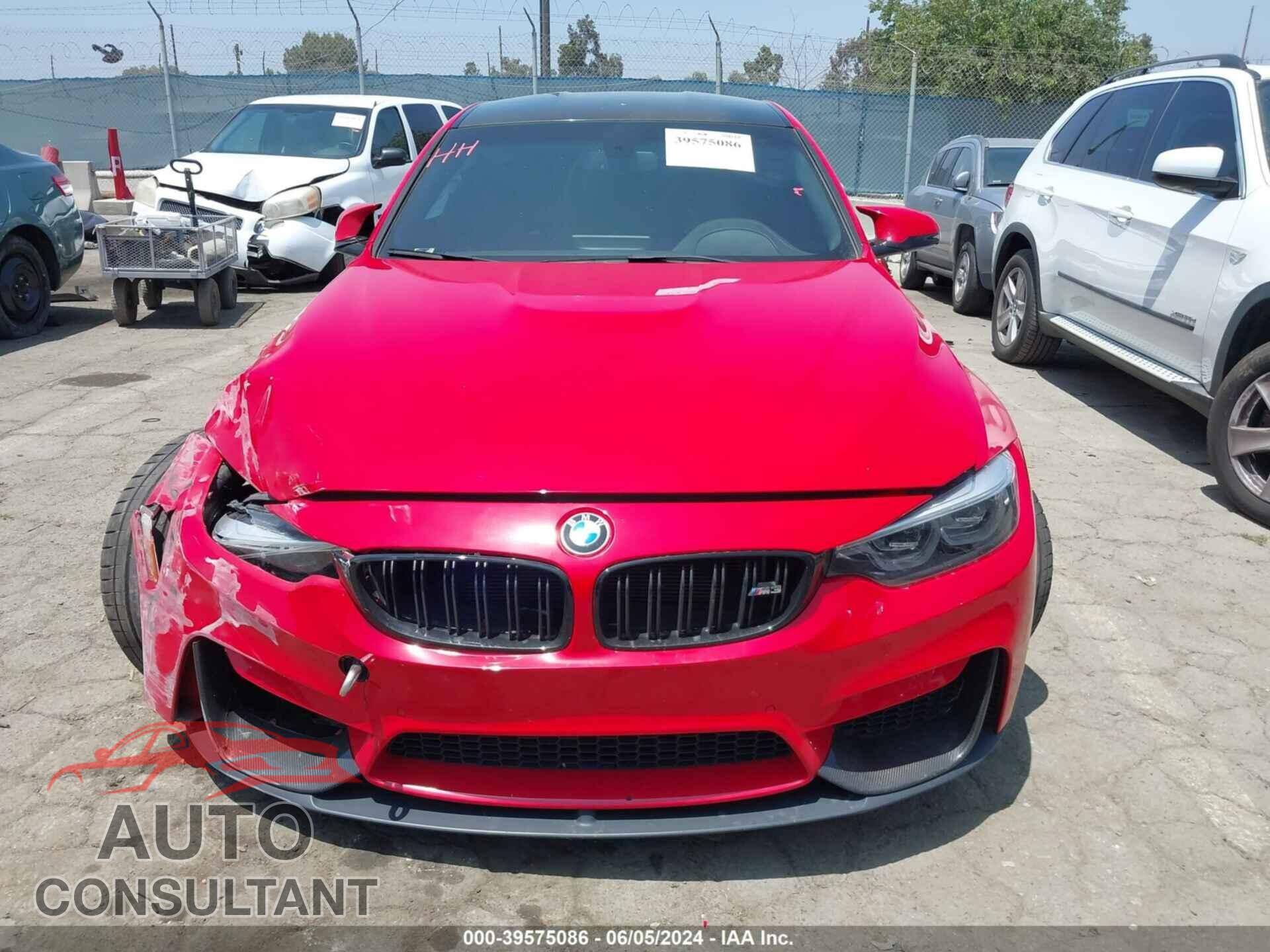 BMW M3 2018 - WBS8M9C59J5J79980