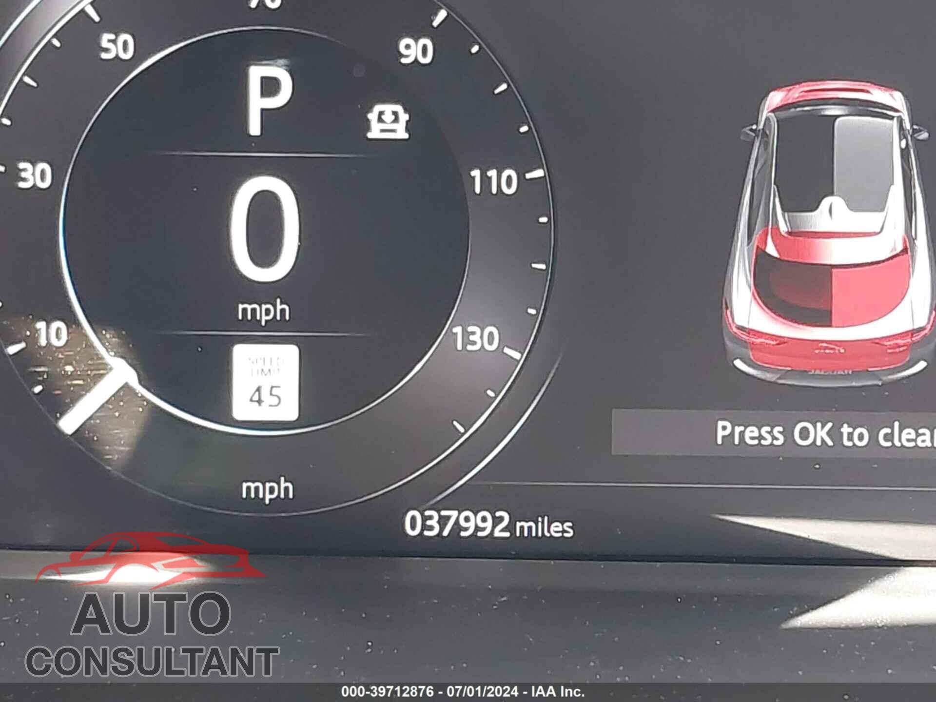JAGUAR I-PACE 2019 - SADHD2S1XK1F72352