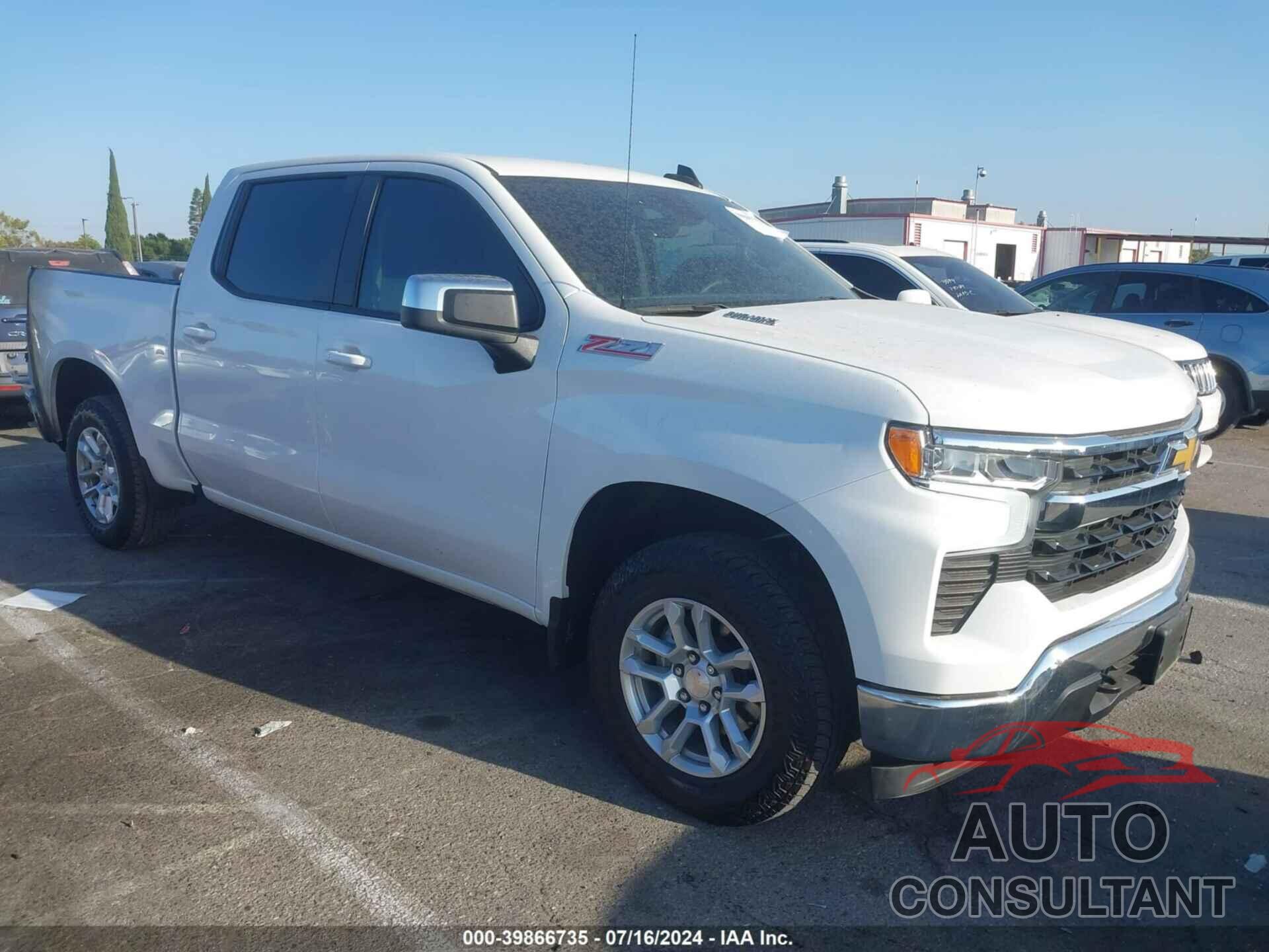 CHEVROLET SILVERADO 1500 2022 - 3GCUDDET9NG691001