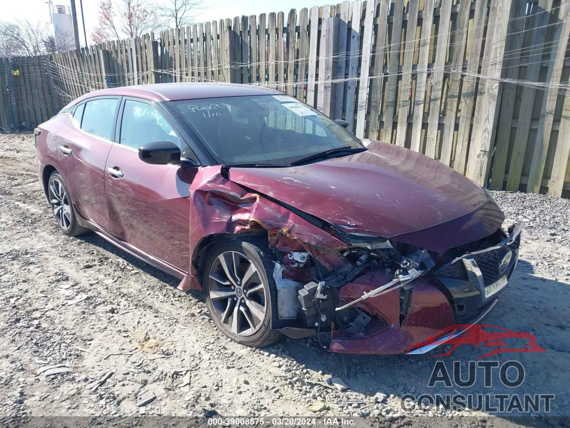 NISSAN MAXIMA 2019 - 1N4AA6AV7KC366964