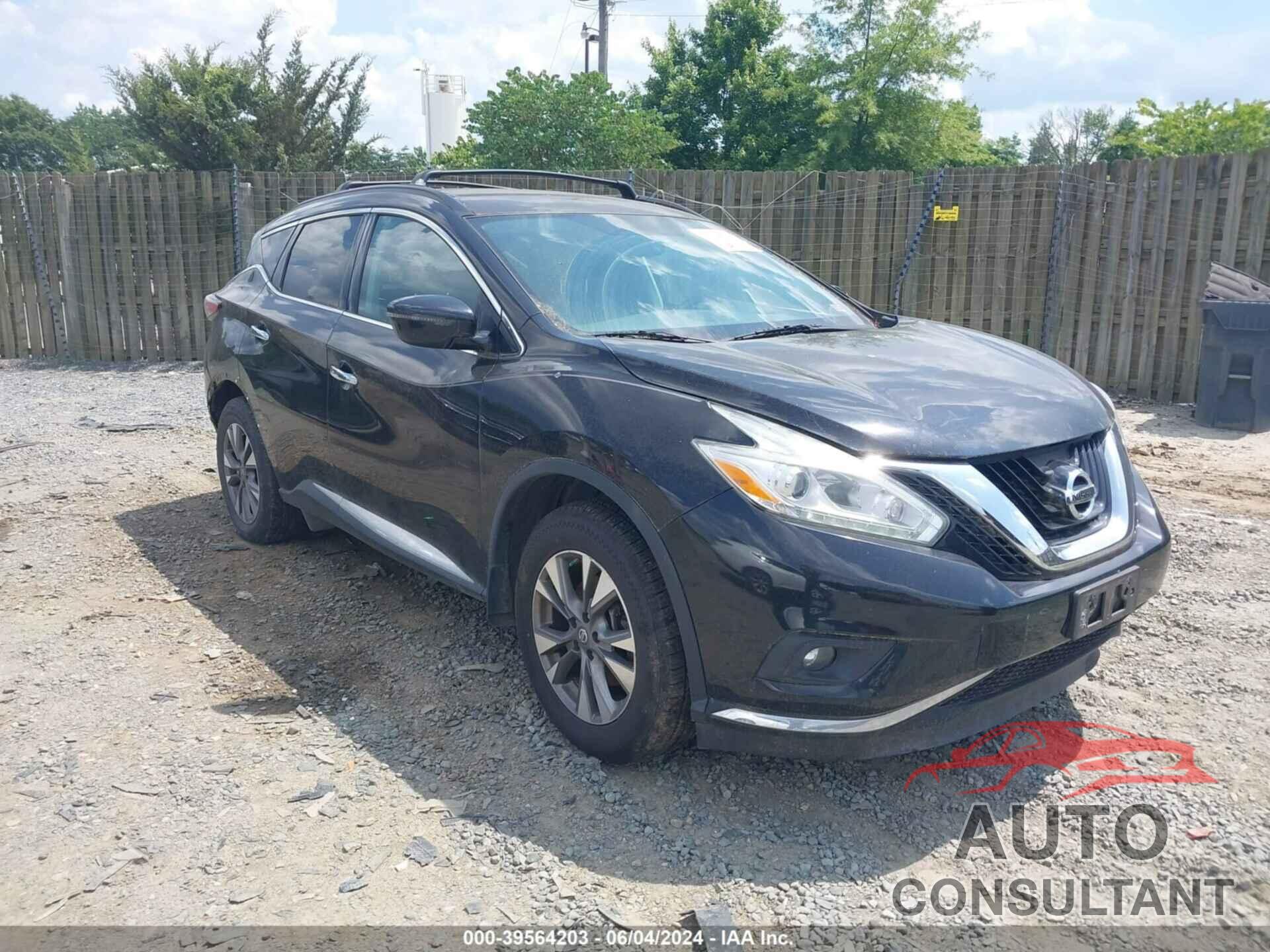 NISSAN MURANO 2017 - 5N1AZ2MH6HN108218