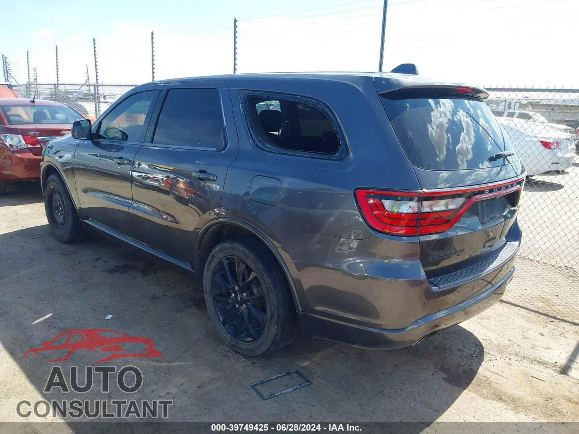 DODGE DURANGO 2019 - 1C4RDHAG0KC847446