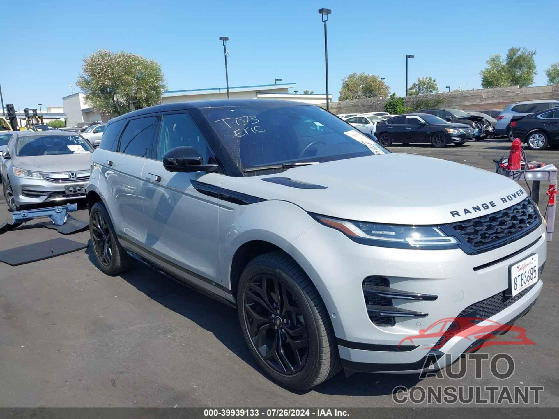 LAND ROVER RANGE ROVER EVOQUE 2020 - SALZL2GX1LH078914