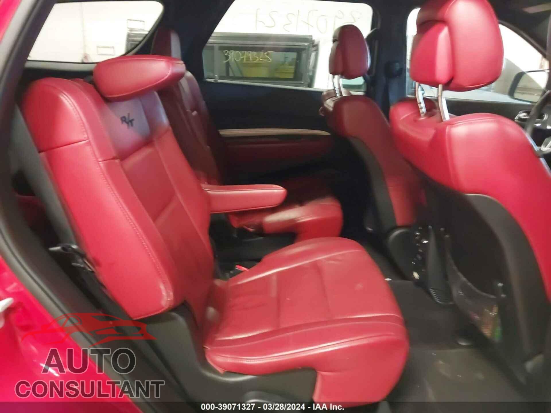 DODGE DURANGO 2017 - 1C4SDJCT5HC871575