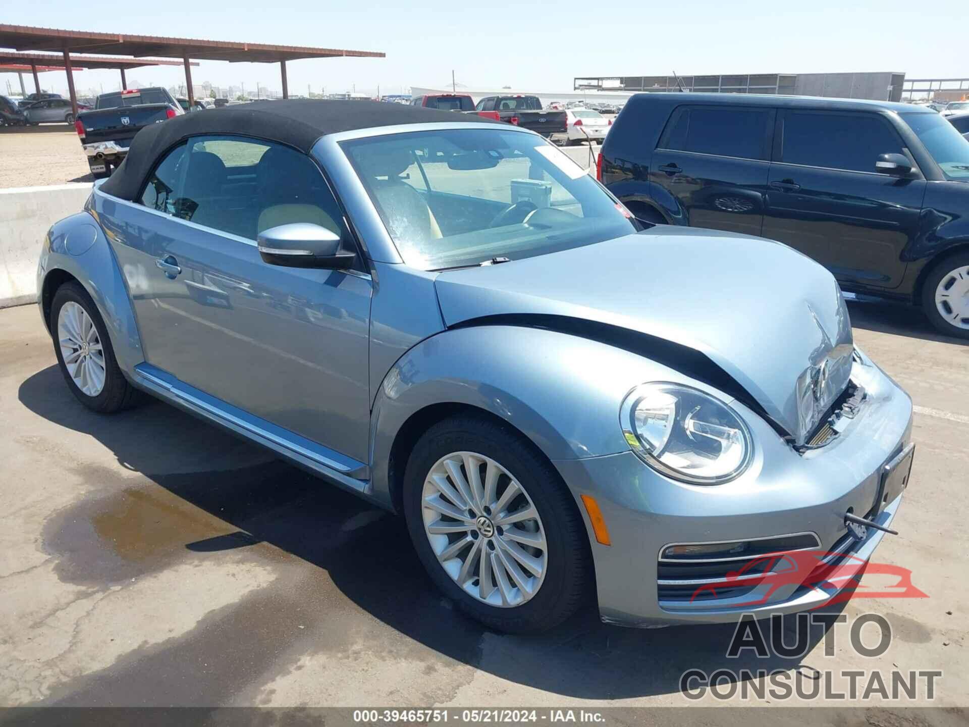 VOLKSWAGEN BEETLE 2019 - 3VW5DAAT8KM511140
