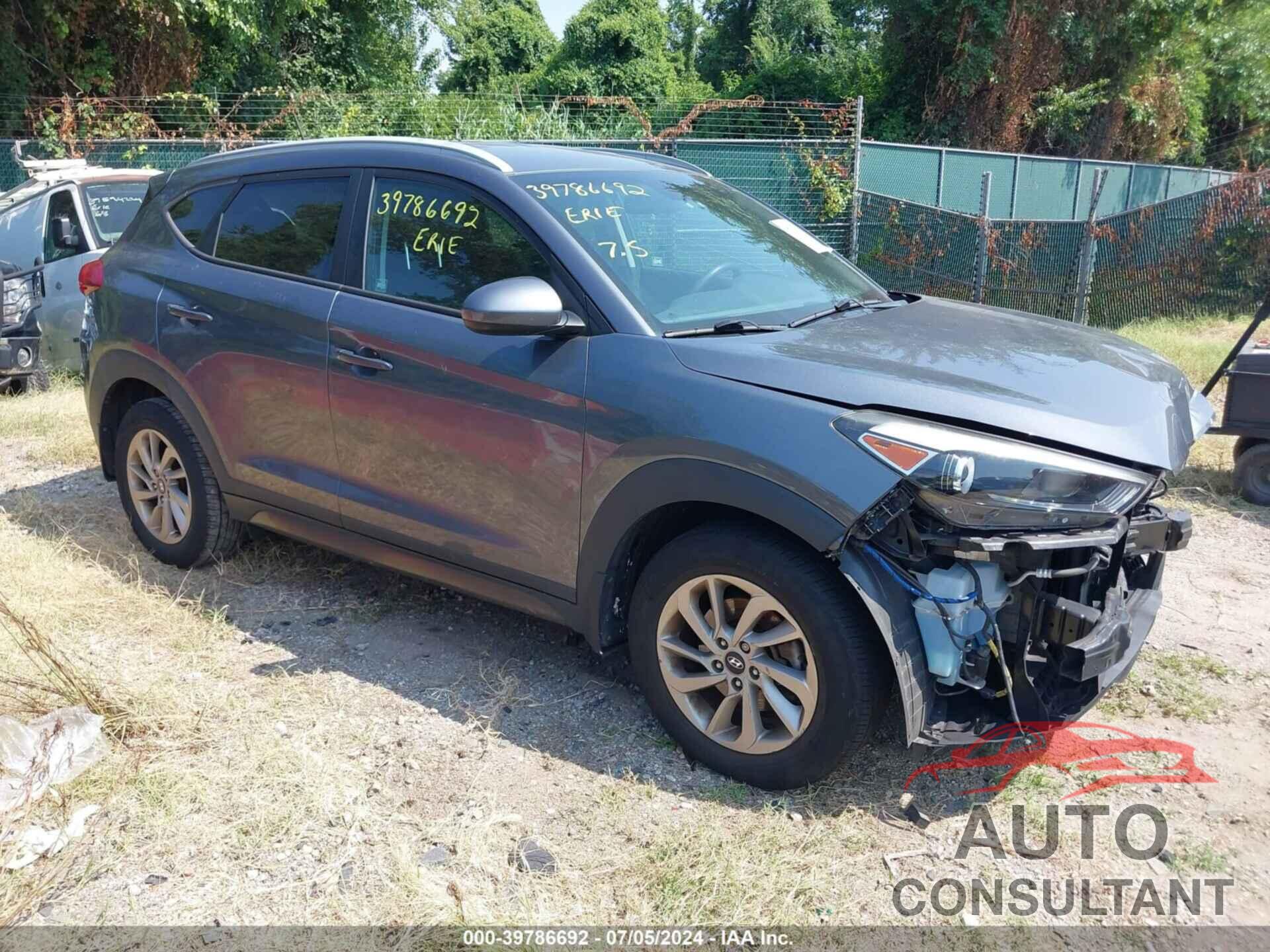 HYUNDAI TUCSON 2016 - KM8J3CA45GU059977