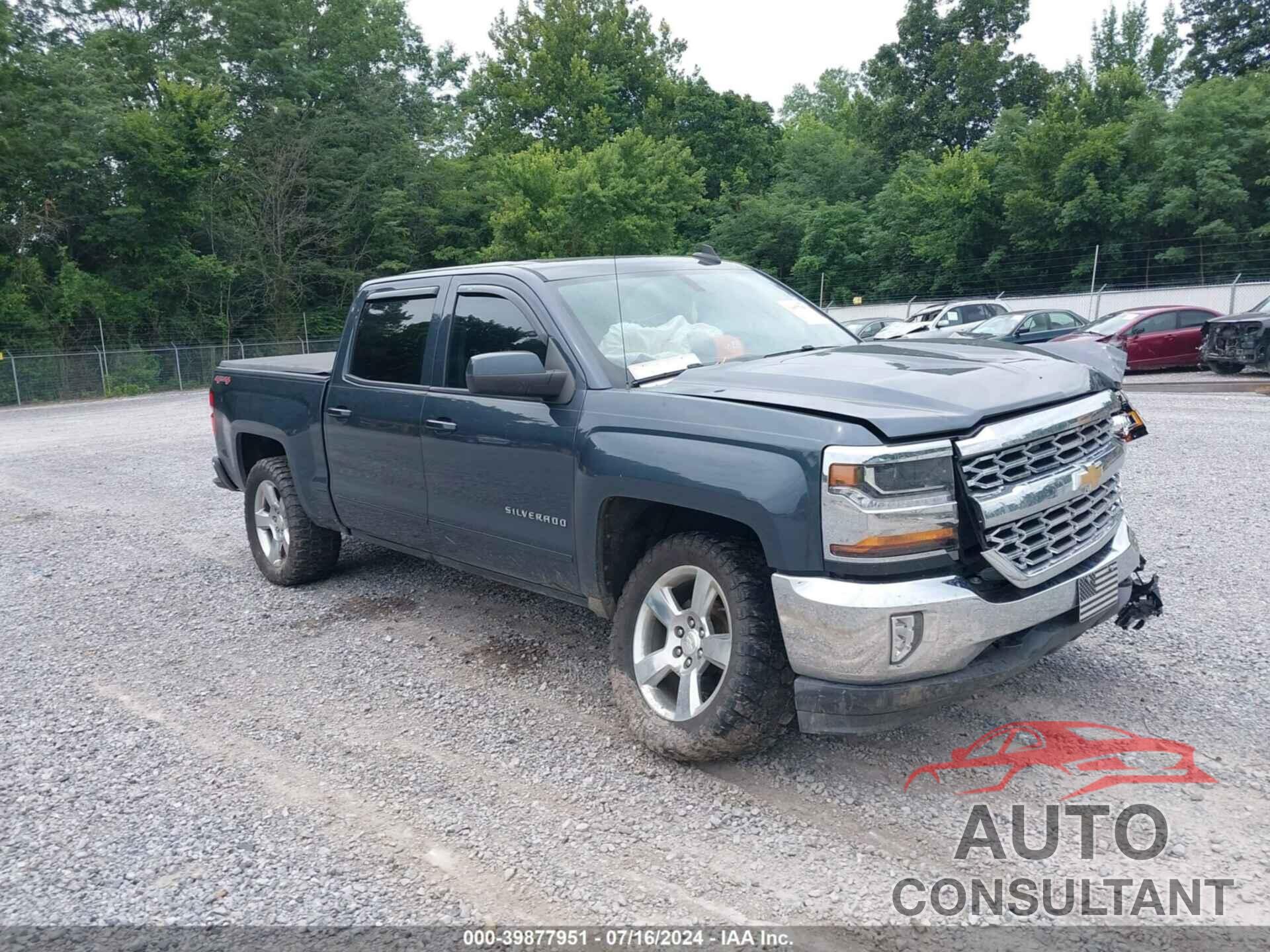 CHEVROLET SILVERADO 1500 2017 - 3GCUKREC2HG151593