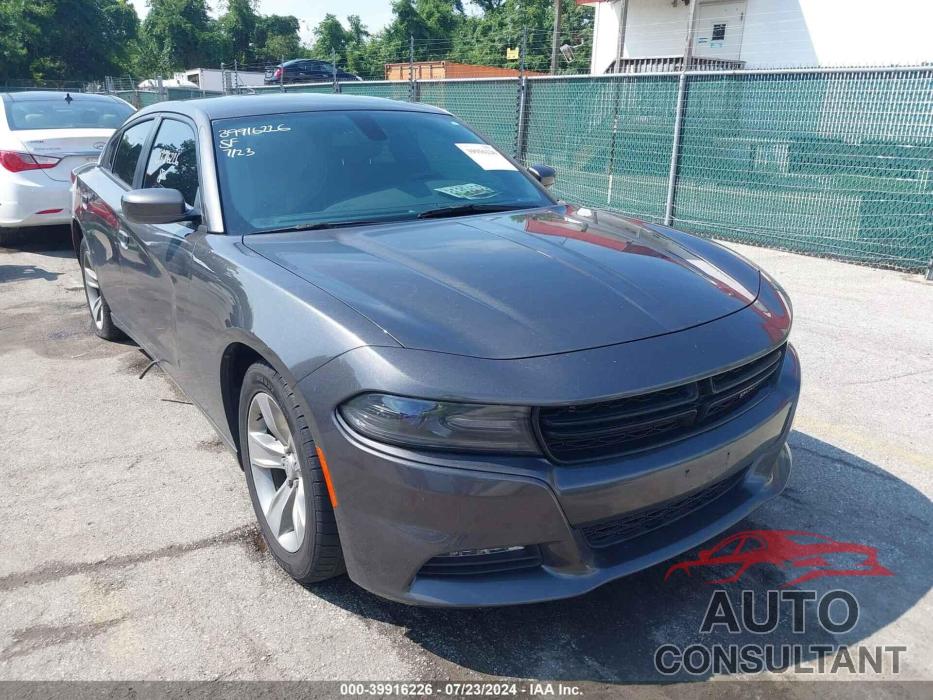 DODGE CHARGER 2017 - 2C3CDXHG2HH615267
