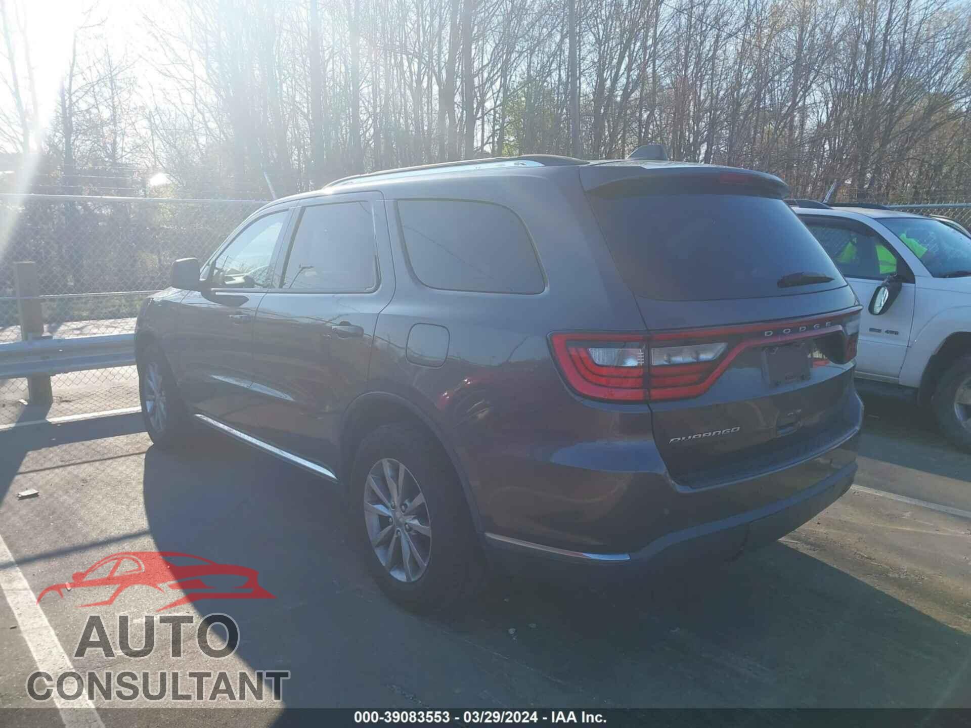 DODGE DURANGO 2017 - 1C4RDHAGXHC859712
