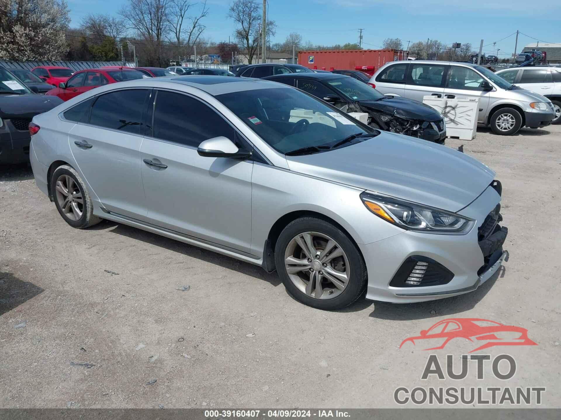 HYUNDAI SONATA 2018 - 5NPE34AF4JH693957