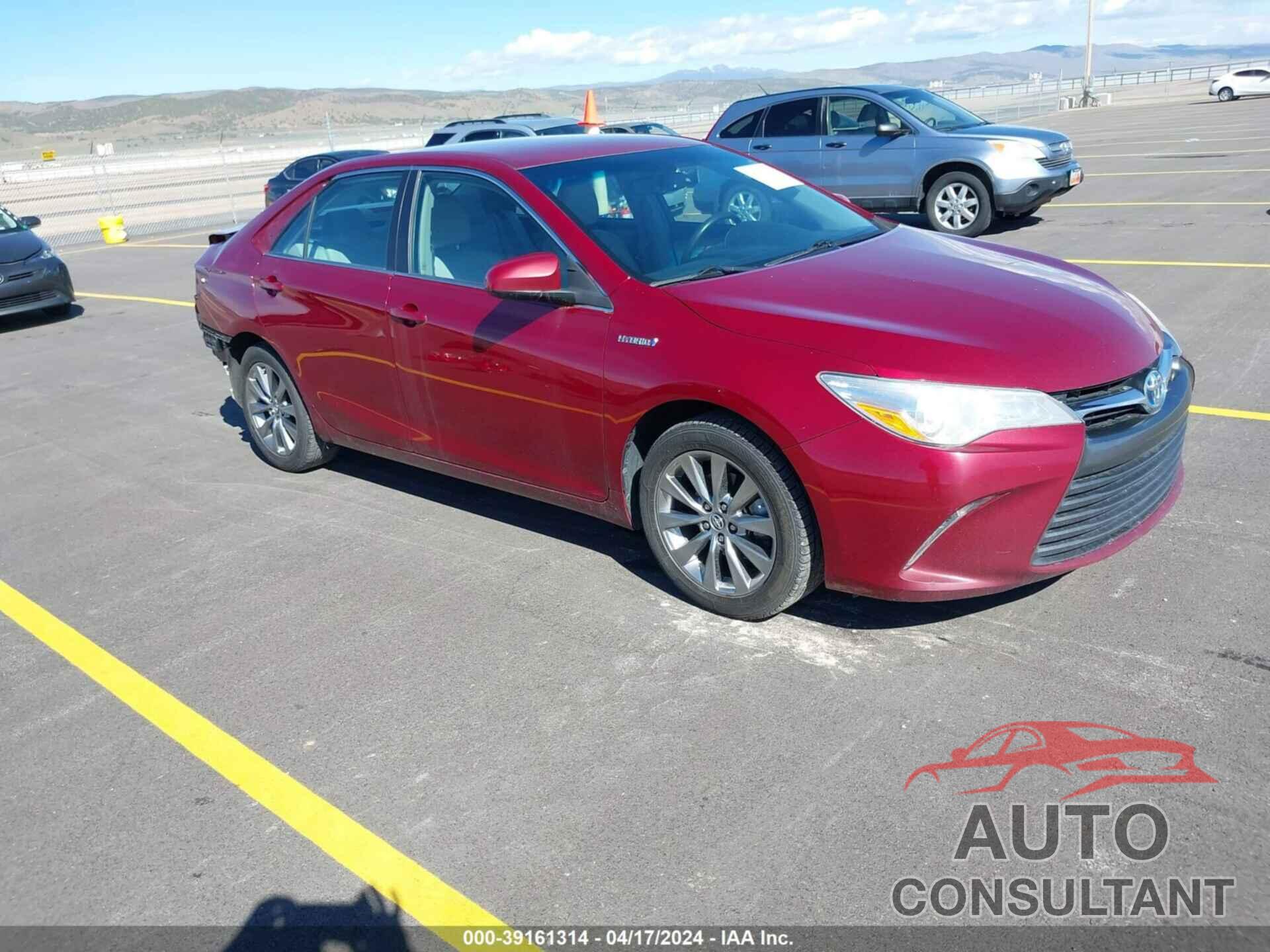 TOYOTA CAMRY 2017 - 4T1BD1FK3HU215688