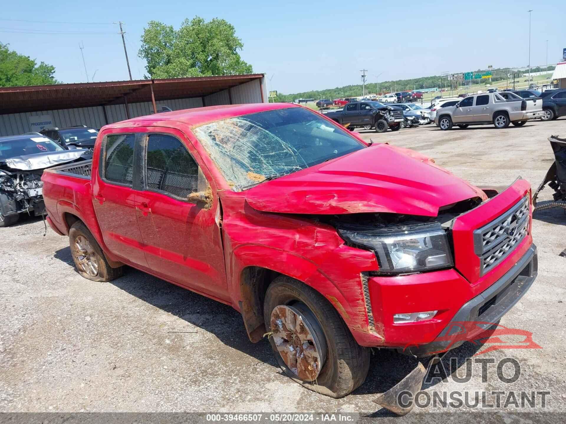 NISSAN FRONTIER 2022 - 1N6ED1EJXNN620945