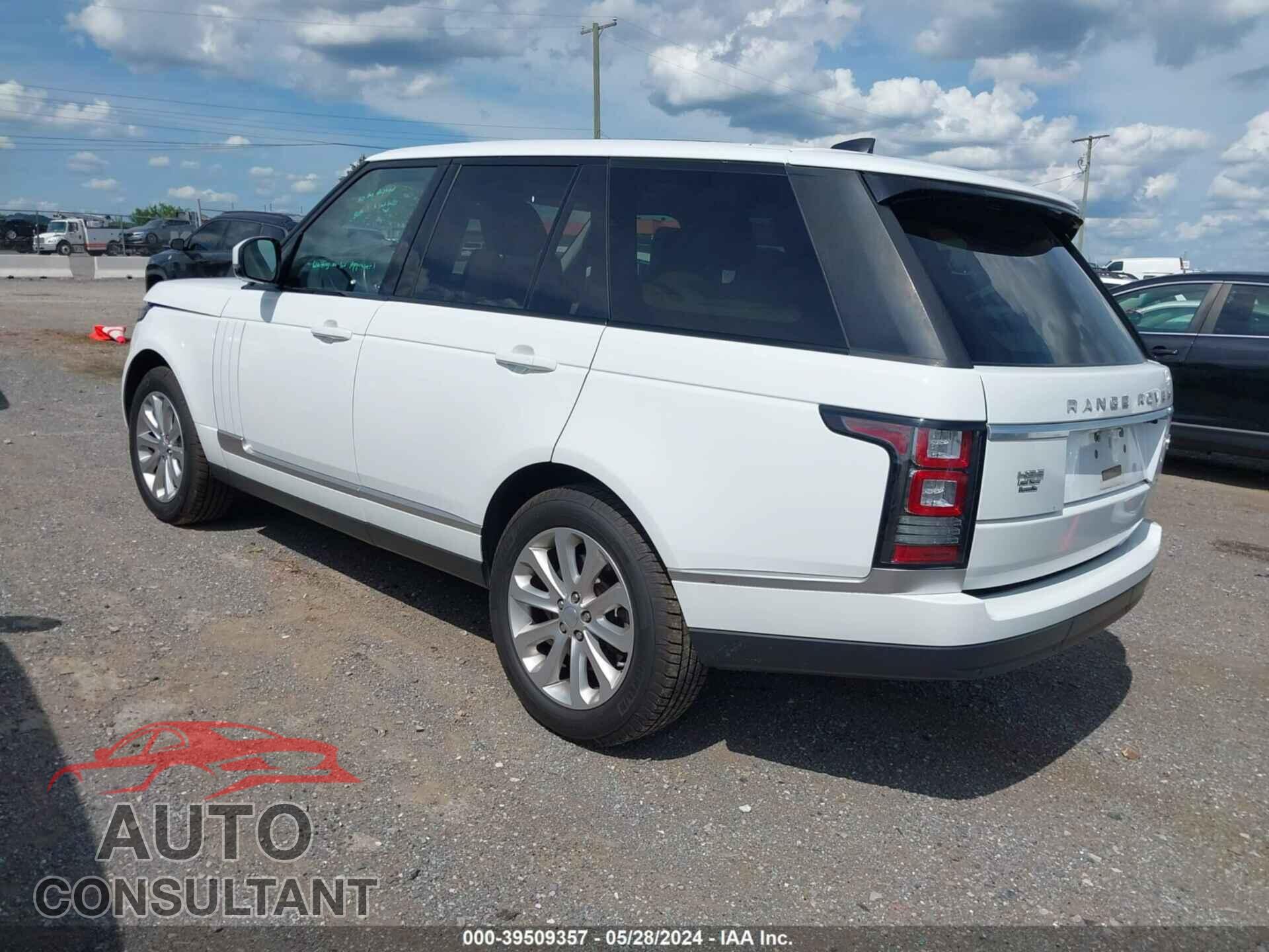 LAND ROVER RANGE ROVER 2017 - SALGS2FV4HA329080