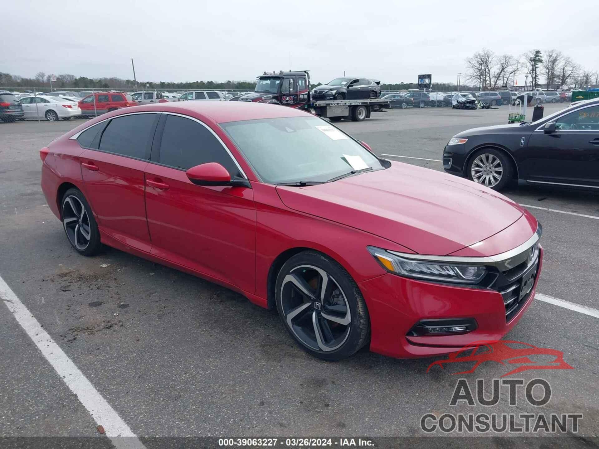 HONDA ACCORD 2019 - 1HGCV1F34KA144395