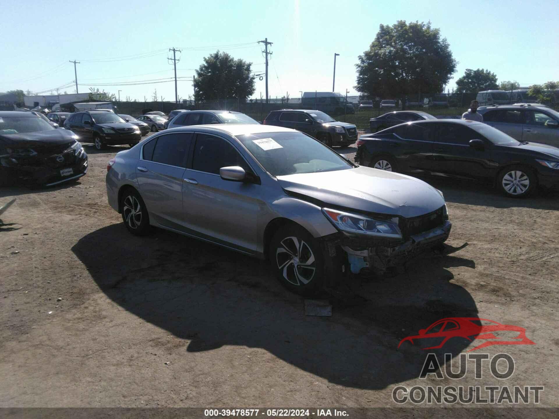 HONDA ACCORD SEDAN 2017 - 1HGCR2F39HA251347