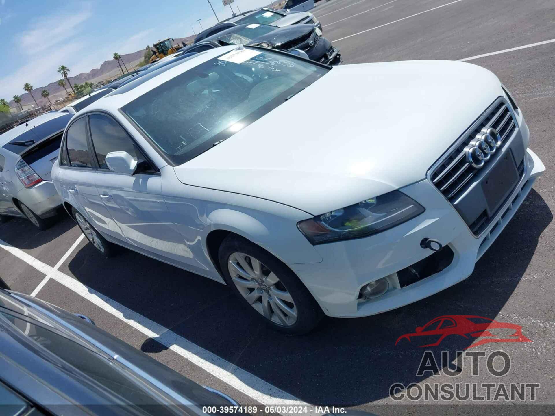 AUDI A4 2012 - WAUAFAFLXCN017810