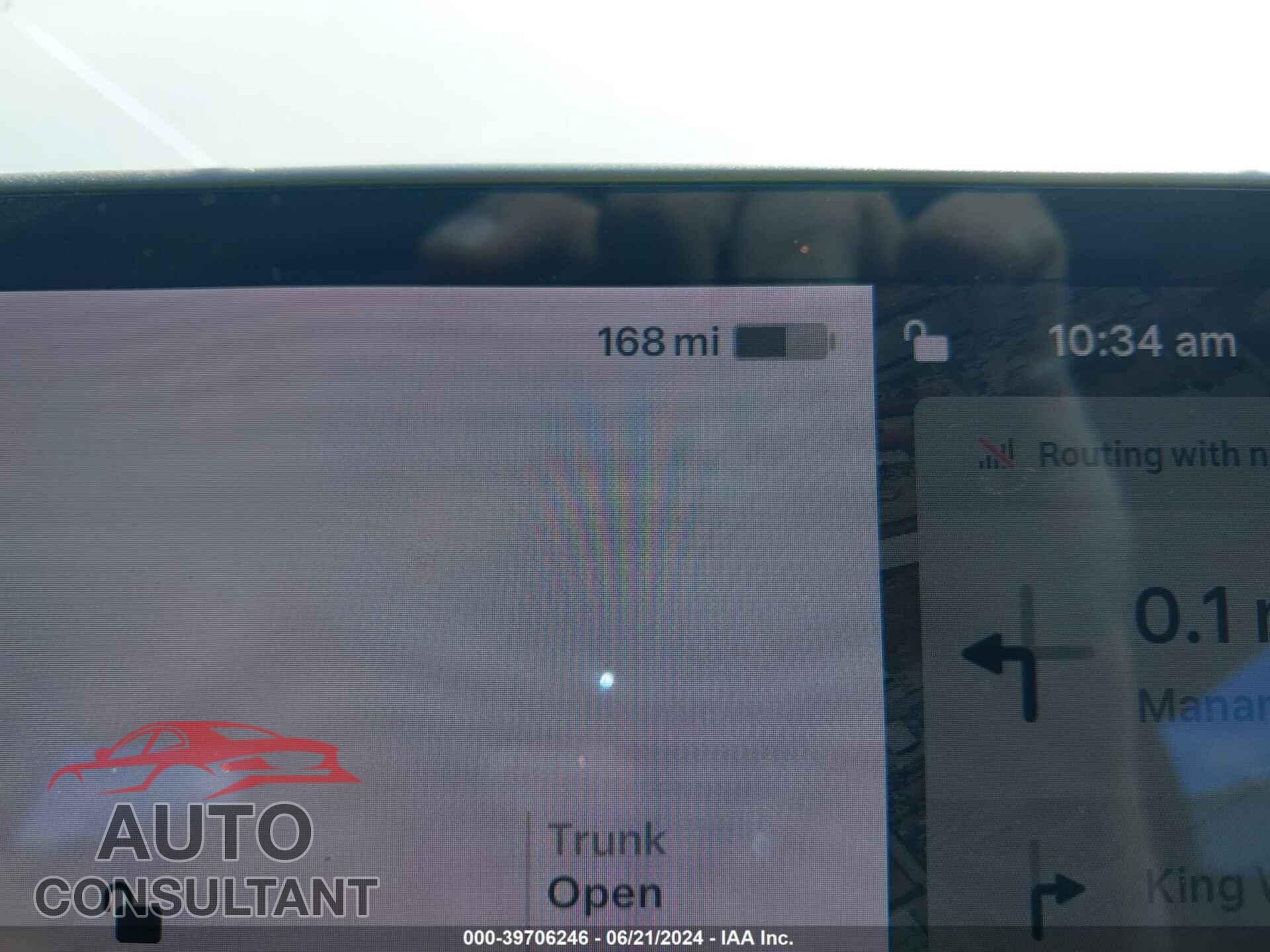 TESLA MODEL 3 2019 - 5YJ3E1EA8KF323609