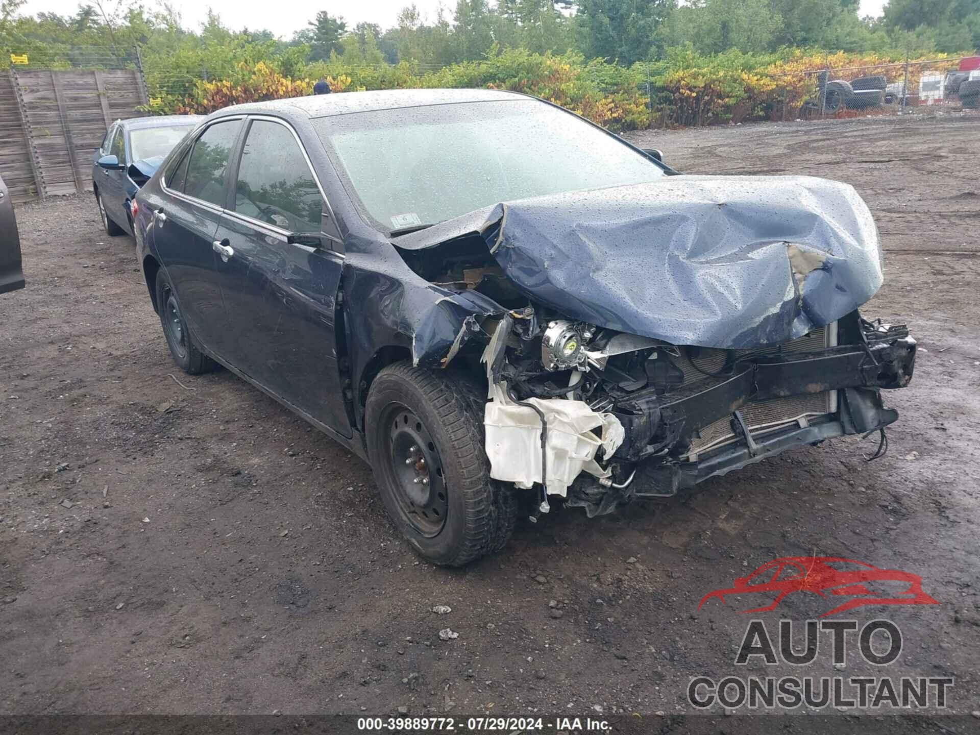 TOYOTA CAMRY 2016 - 4T4BF1FK0GR534772
