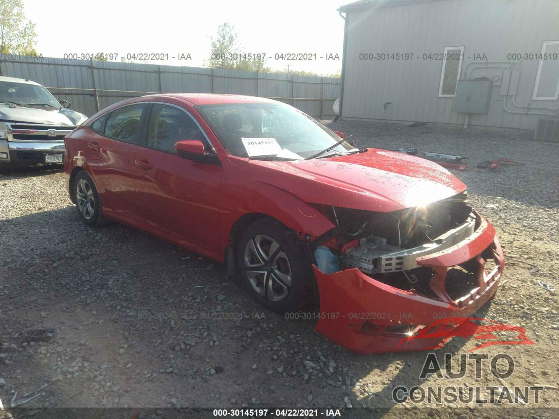 HONDA CIVIC SEDAN 2016 - 2HGFC2F50GH532422