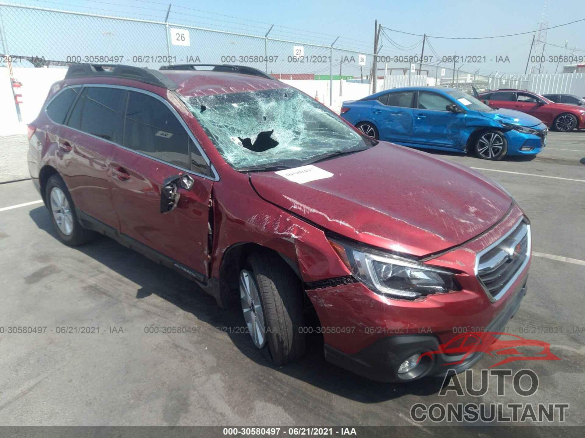 SUBARU OUTBACK 2018 - 4S4BSAFC2J3228023