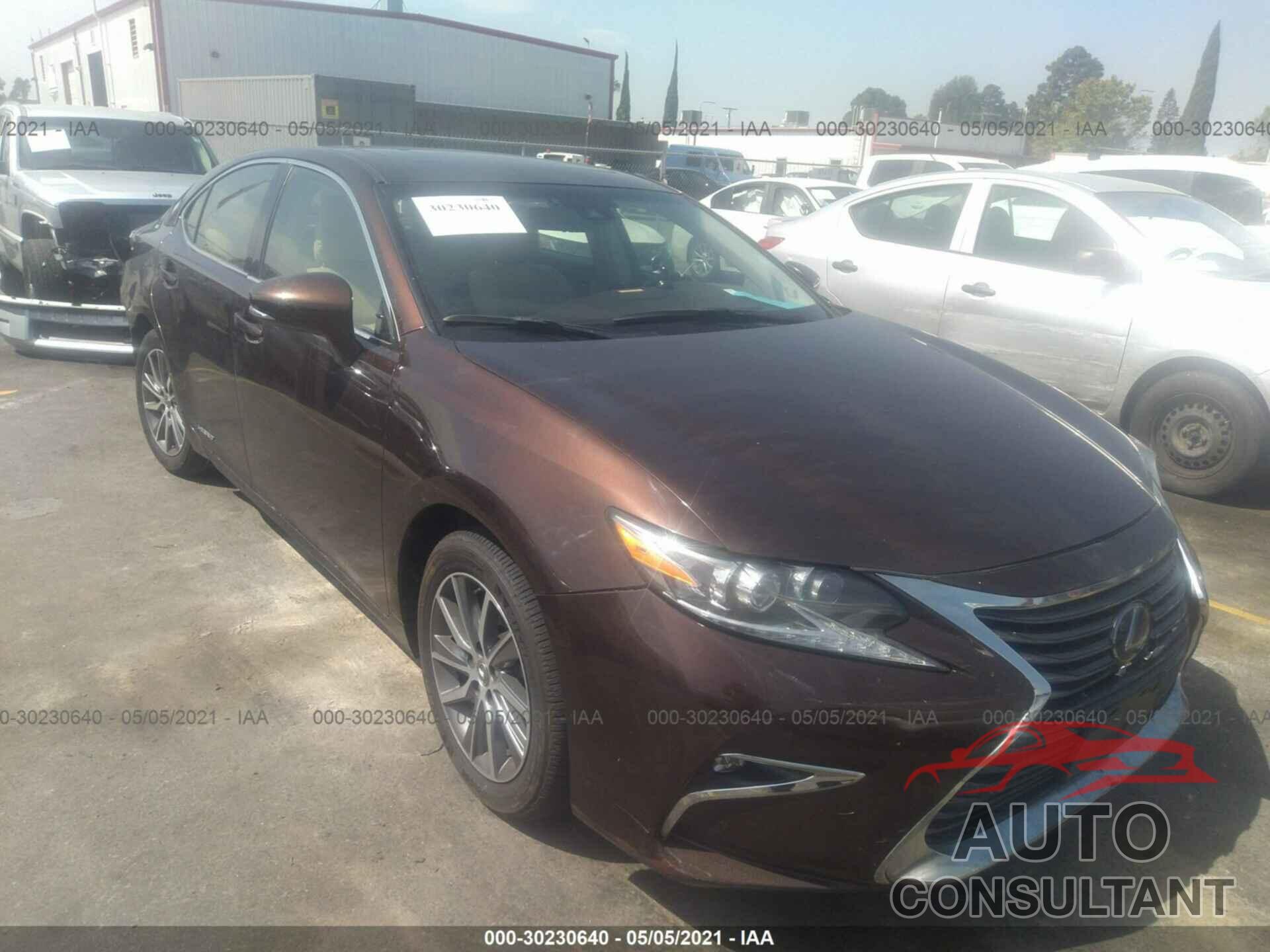 LEXUS ES 300H 2016 - JTHBW1GG2G2107239
