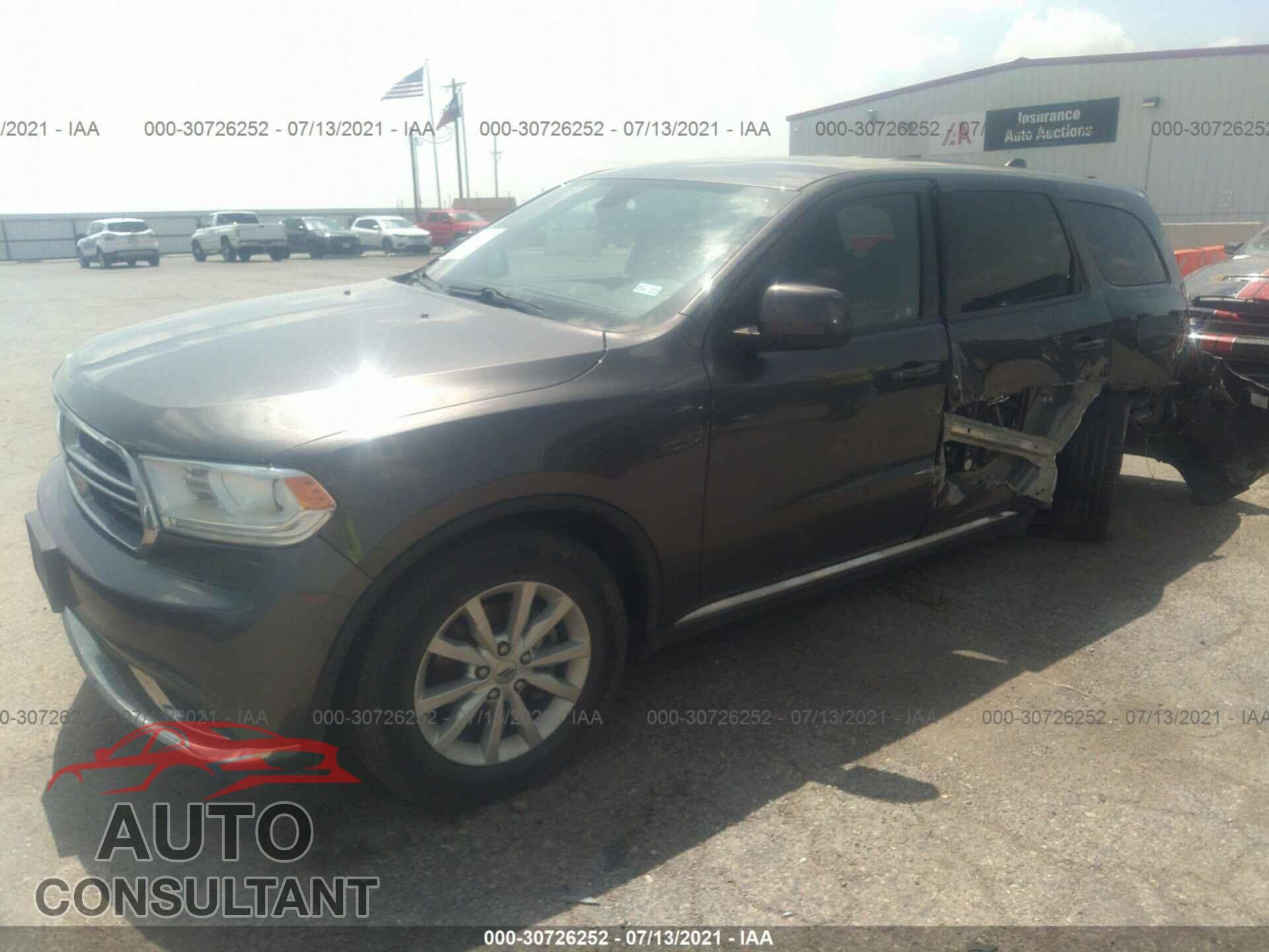 DODGE DURANGO 2019 - 1C4RDJAG6KC573192