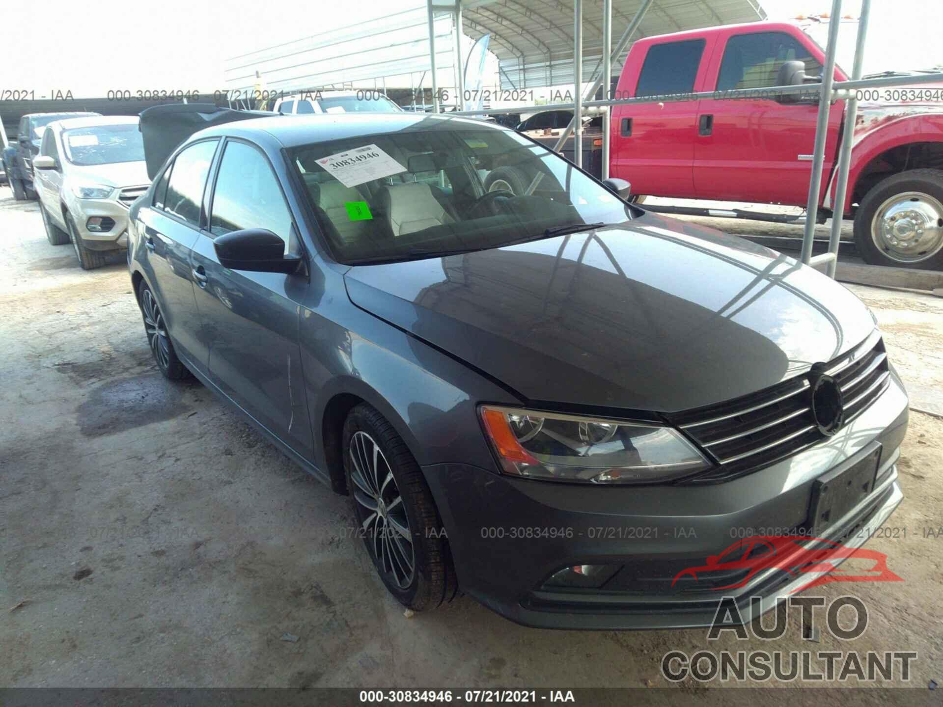 VOLKSWAGEN JETTA SEDAN 2016 - 3VWD17AJ7GM242786