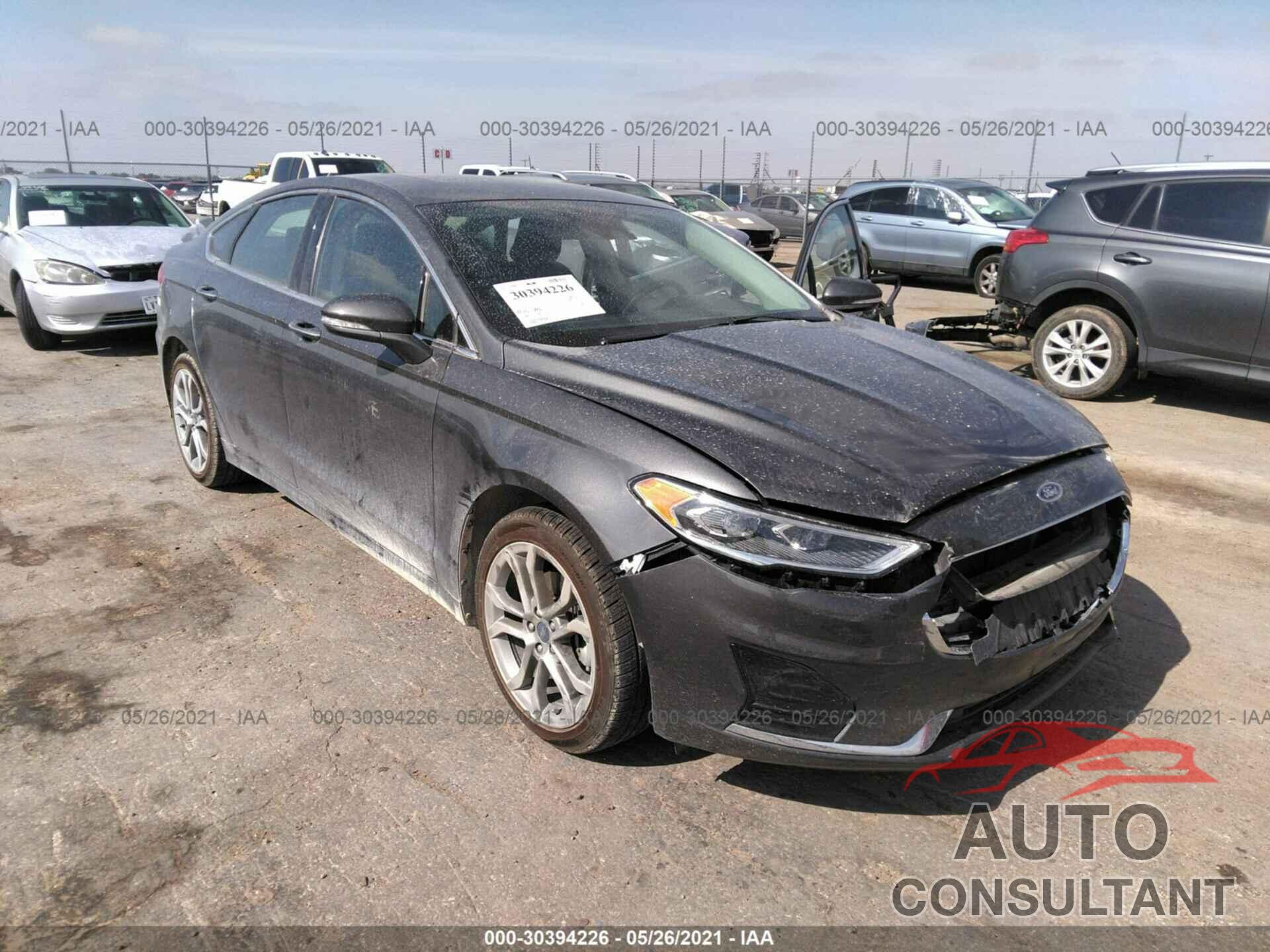FORD FUSION 2019 - 3FA6P0CD1KR236976