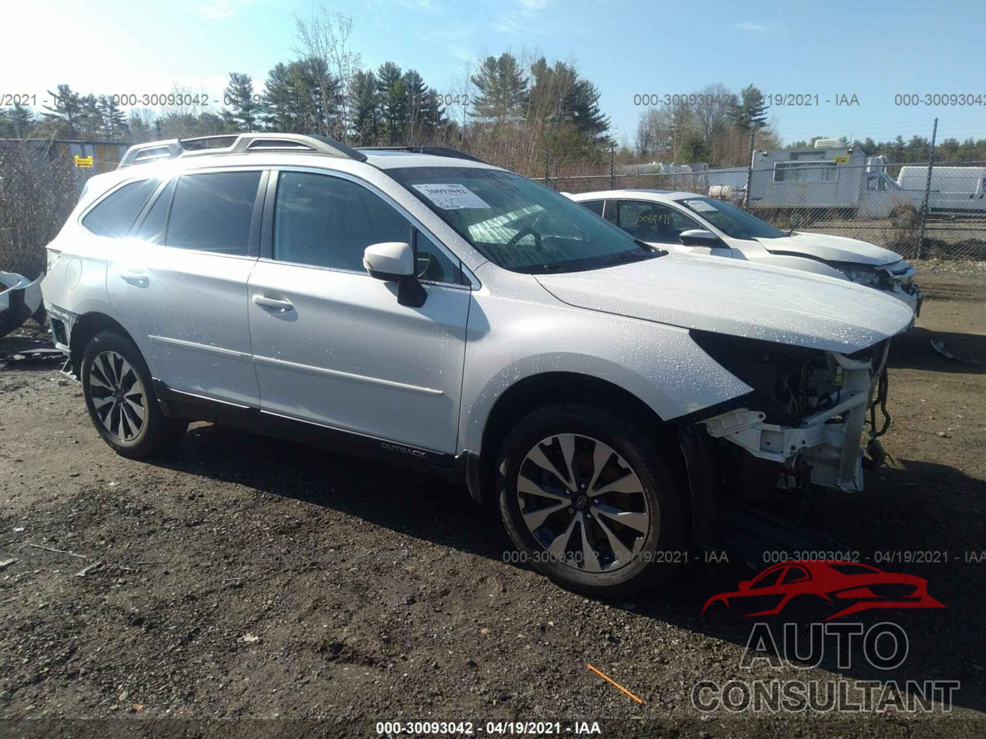 SUBARU OUTBACK 2016 - 4S4BSANC0G3266439