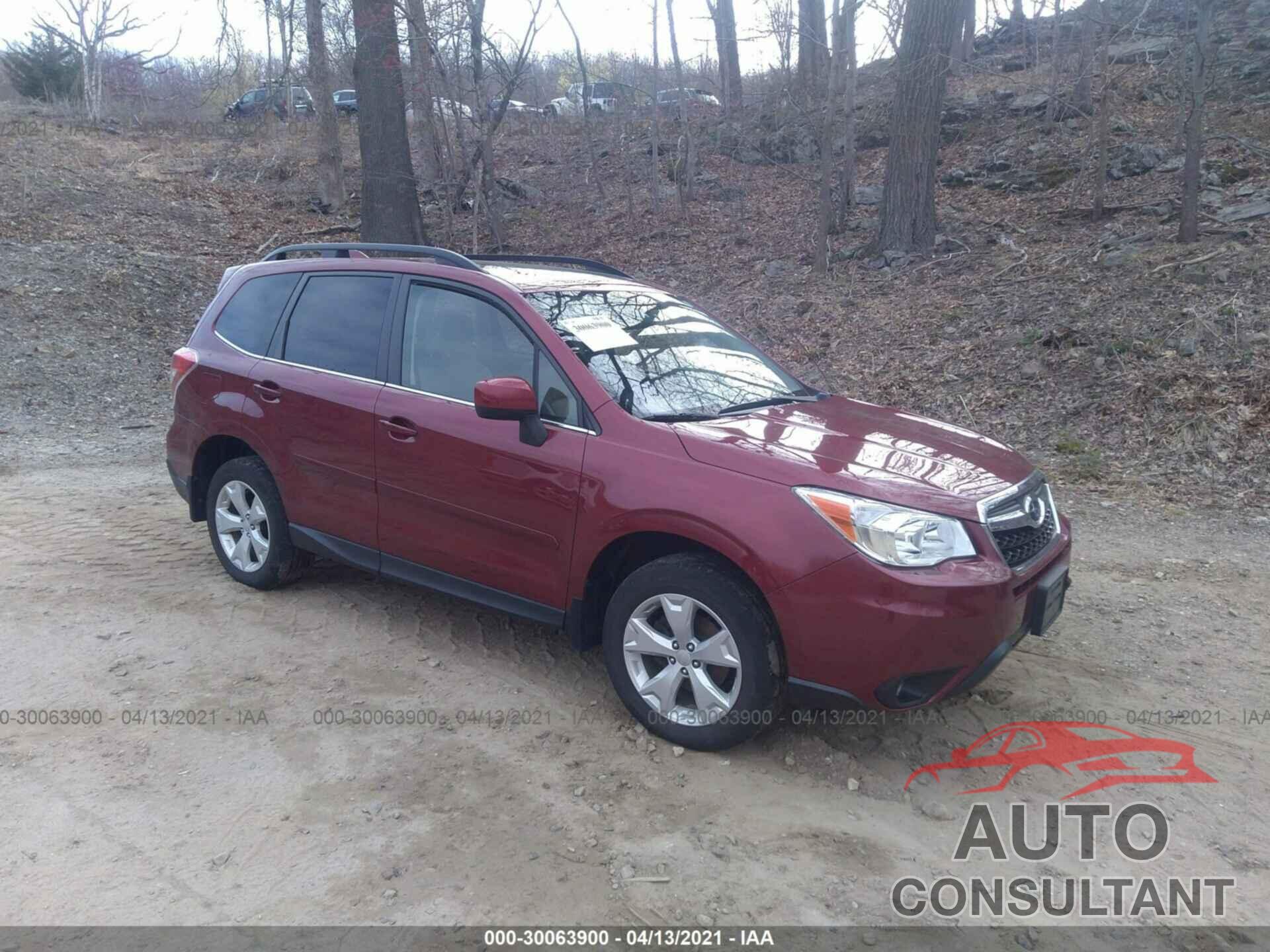 SUBARU FORESTER 2016 - JF2SJAHC3GH402036