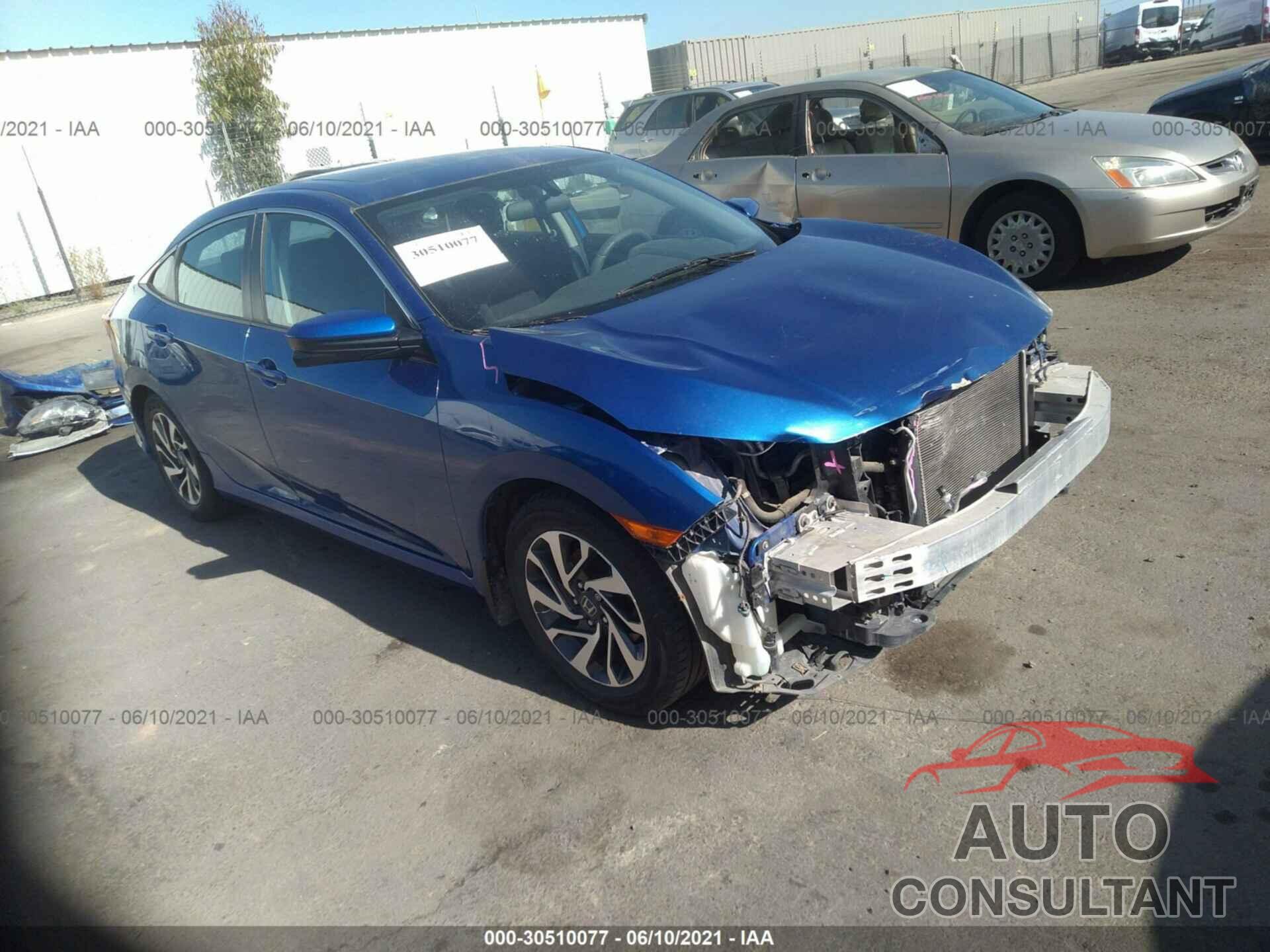 HONDA CIVIC SEDAN 2016 - 2HGFC2F76GH545080