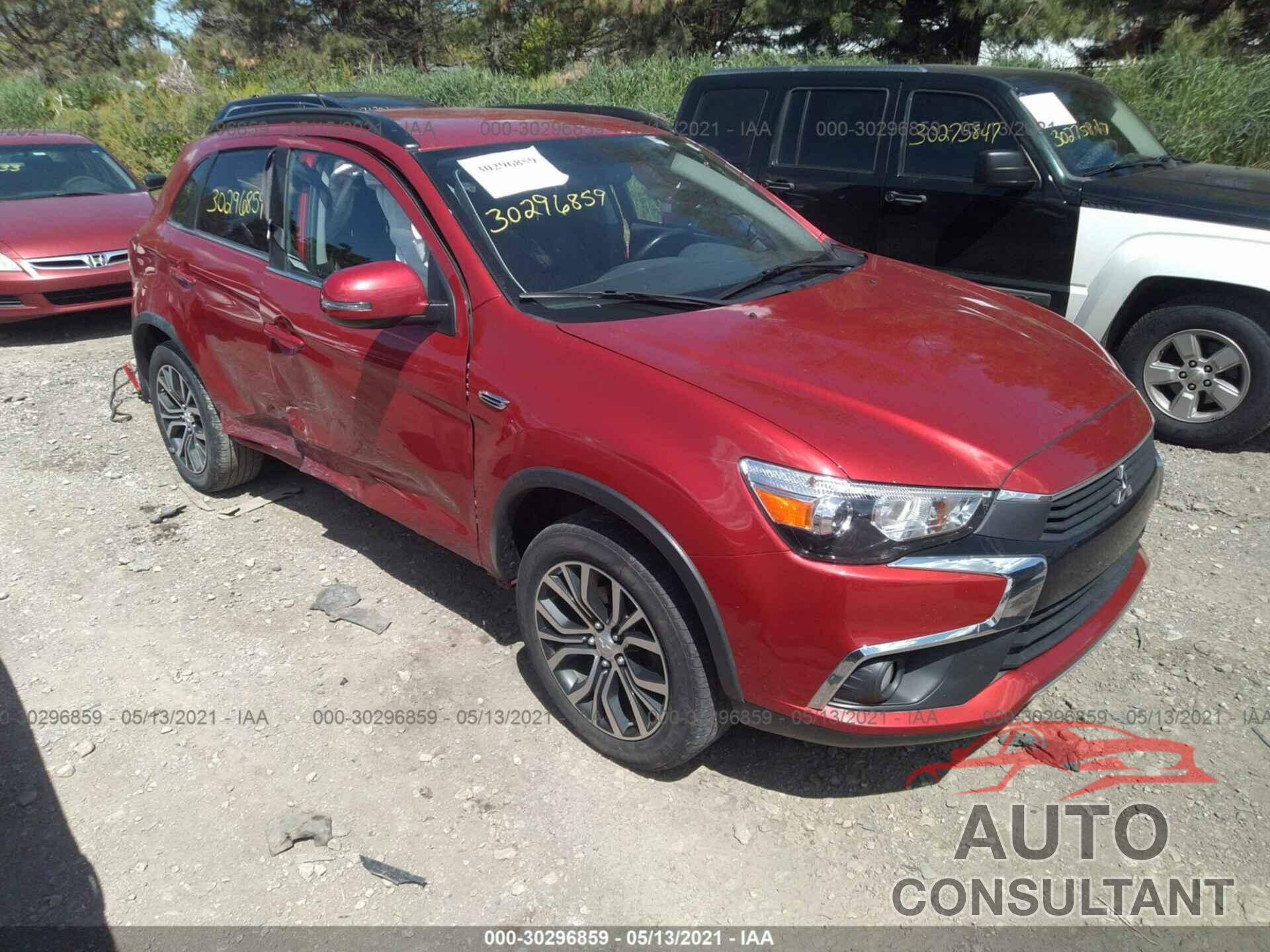 MITSUBISHI OUTLANDER SPORT 2016 - JA4AP4AW9GZ032293