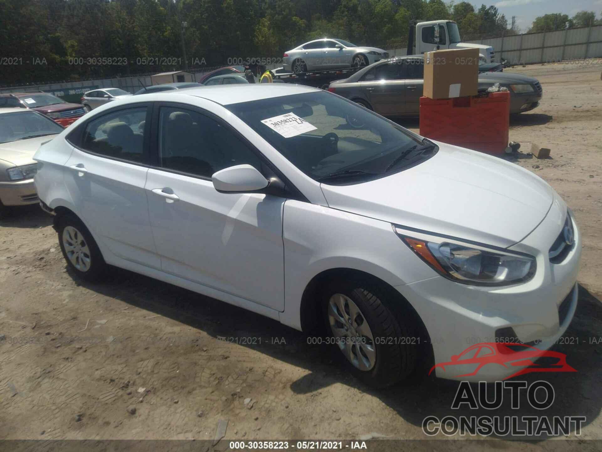 HYUNDAI ACCENT 2016 - KMHCT4AE8GU165489