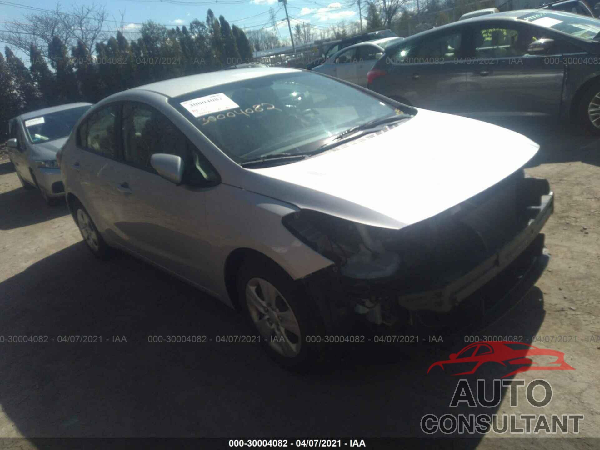 KIA FORTE 2017 - 3KPFK4A72HE102734
