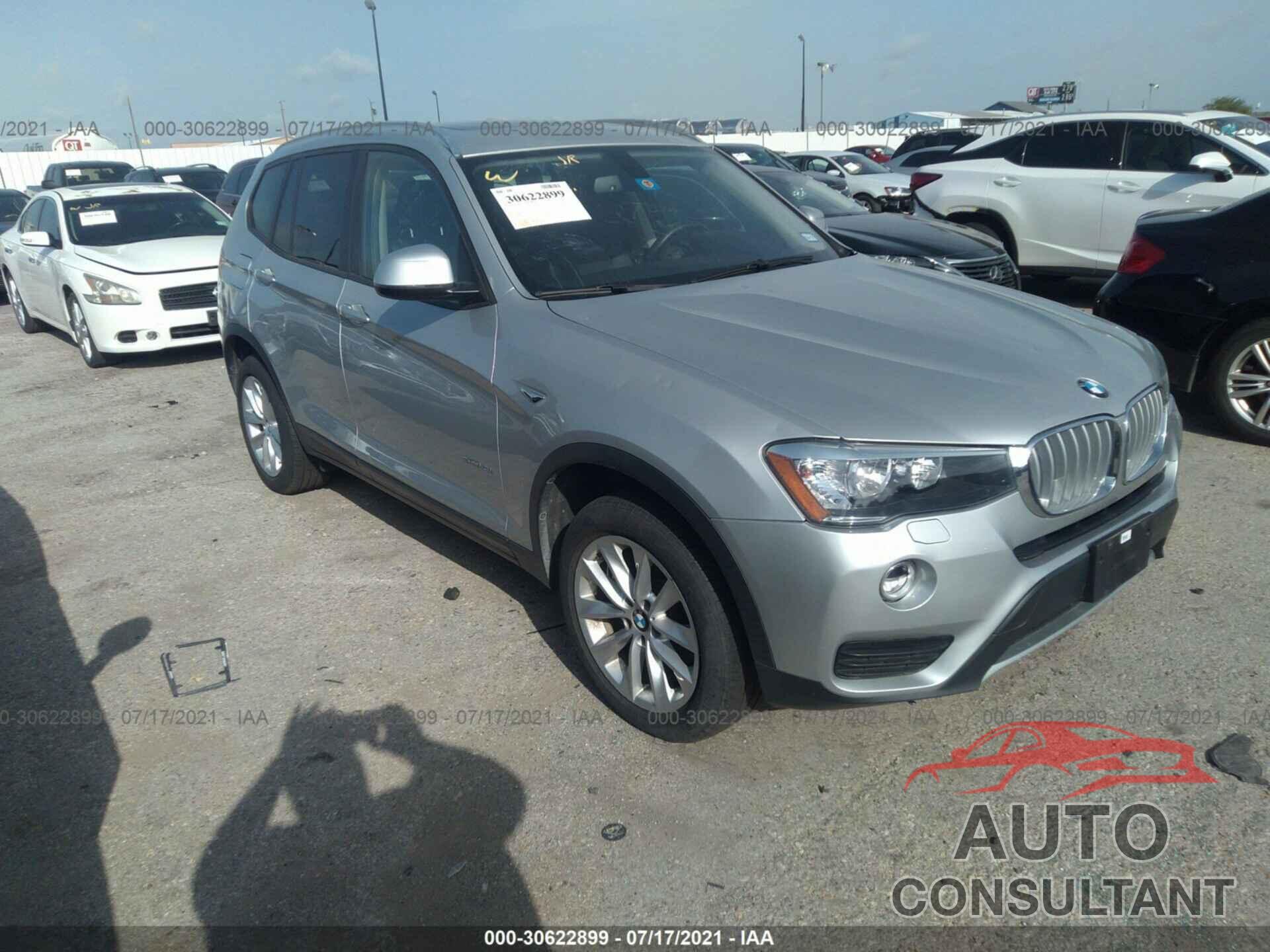 BMW X3 2017 - 5UXWZ7C31H0X40214