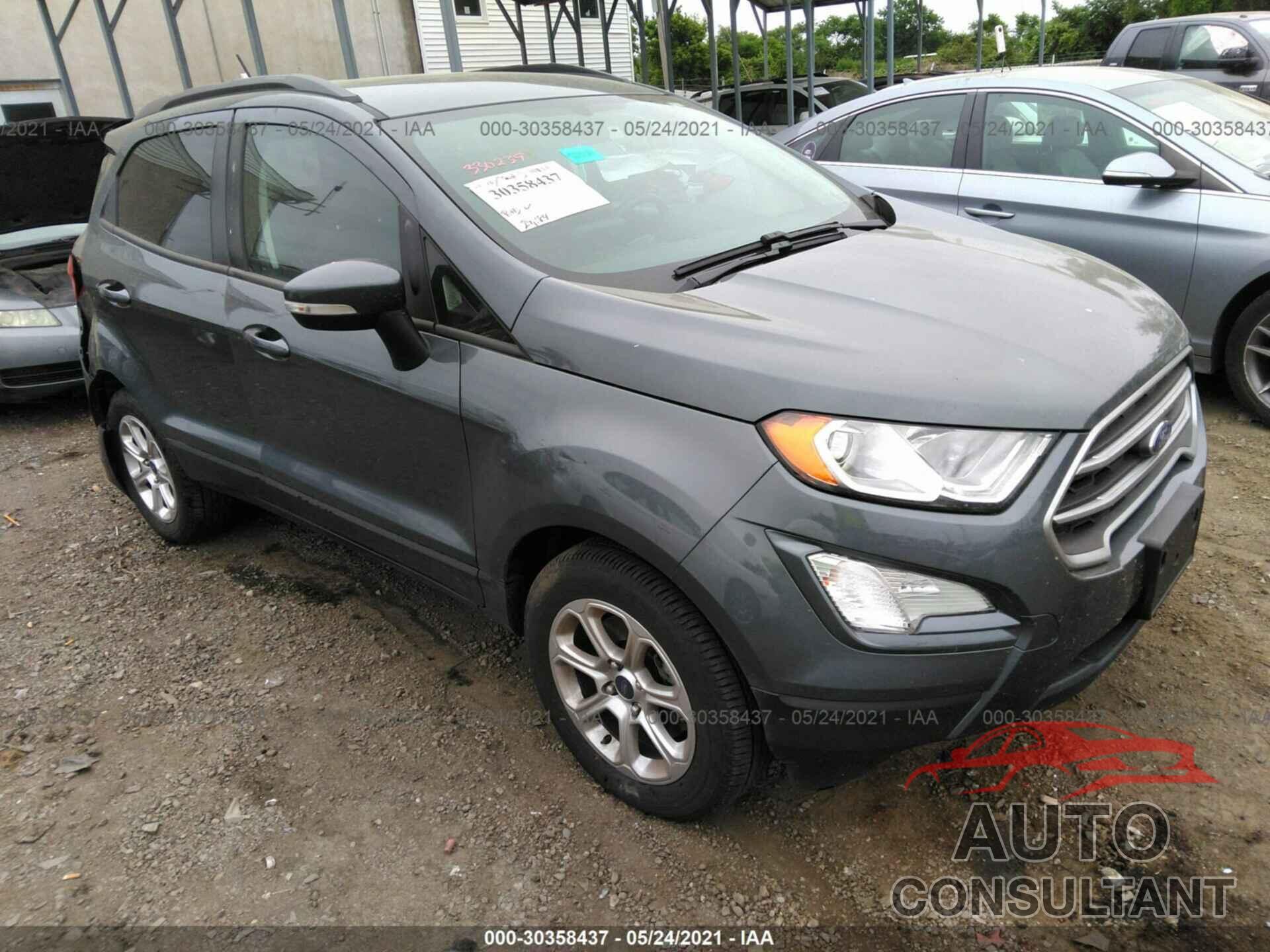 FORD ECOSPORT 2020 - MAJ6S3GL8LC330239