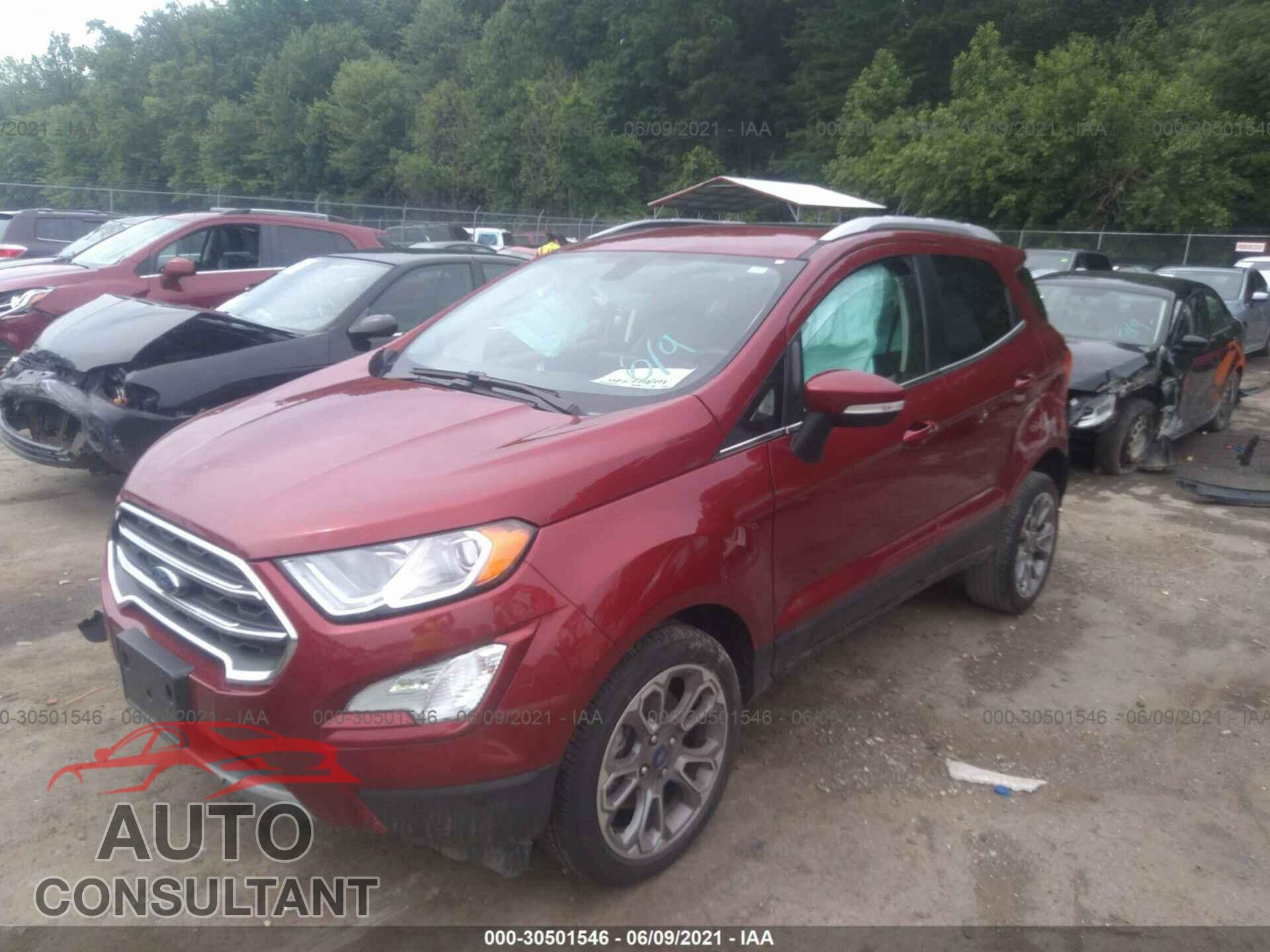 FORD ECOSPORT 2019 - MAJ6S3KL9KC310717