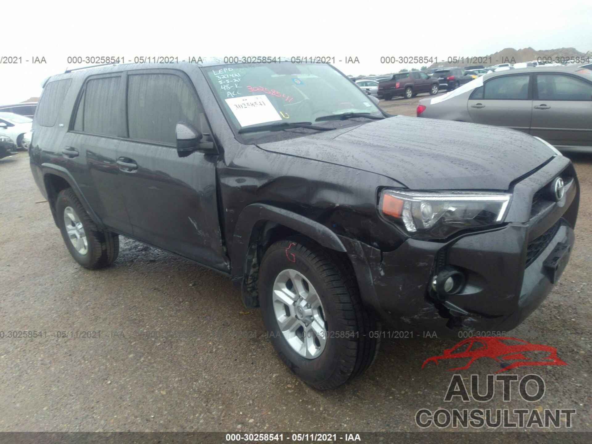 TOYOTA 4RUNNER 2017 - JTEZU5JR7H5153961