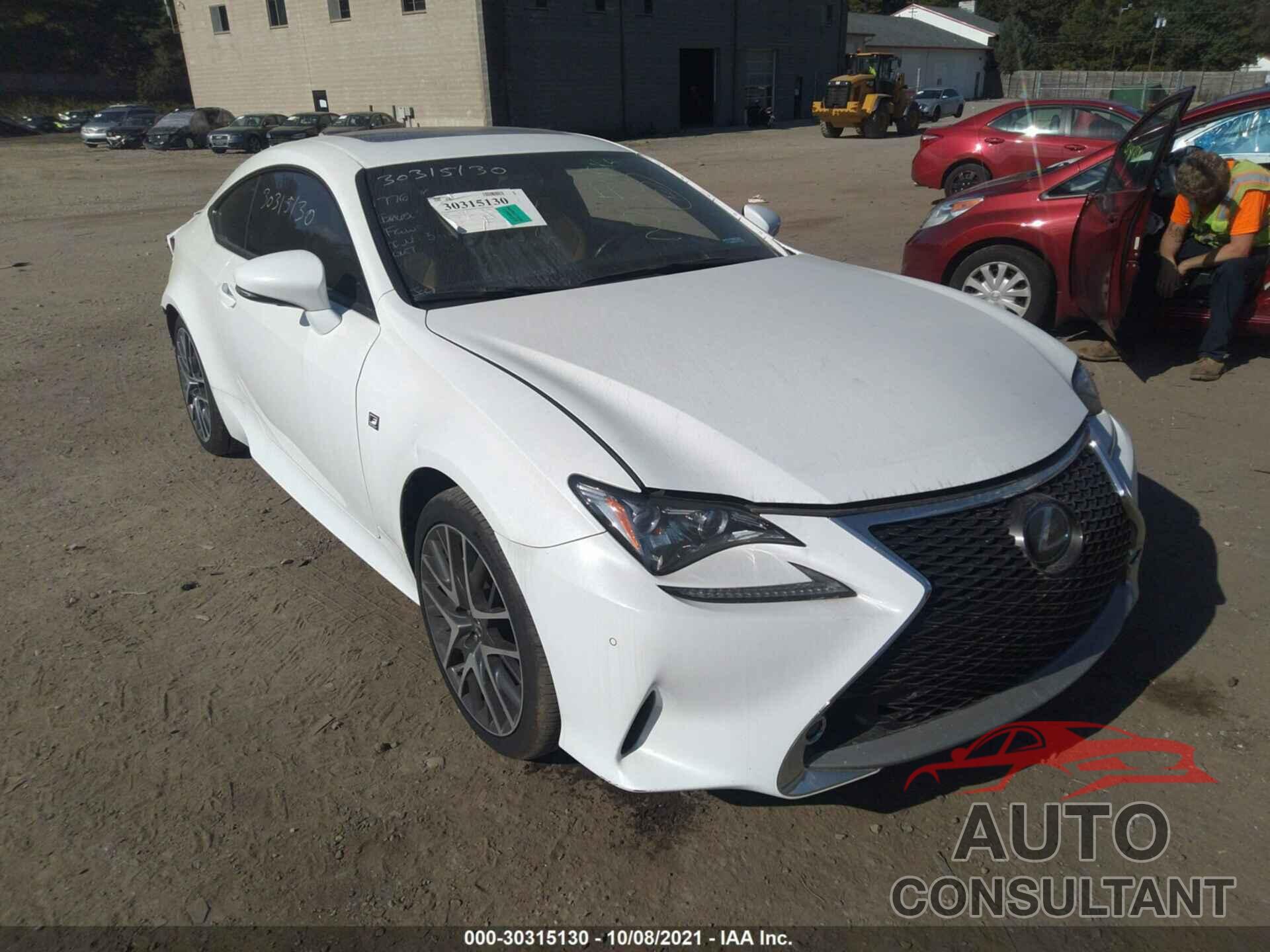 LEXUS RC 350 2016 - JTHSE5BC2G5006067