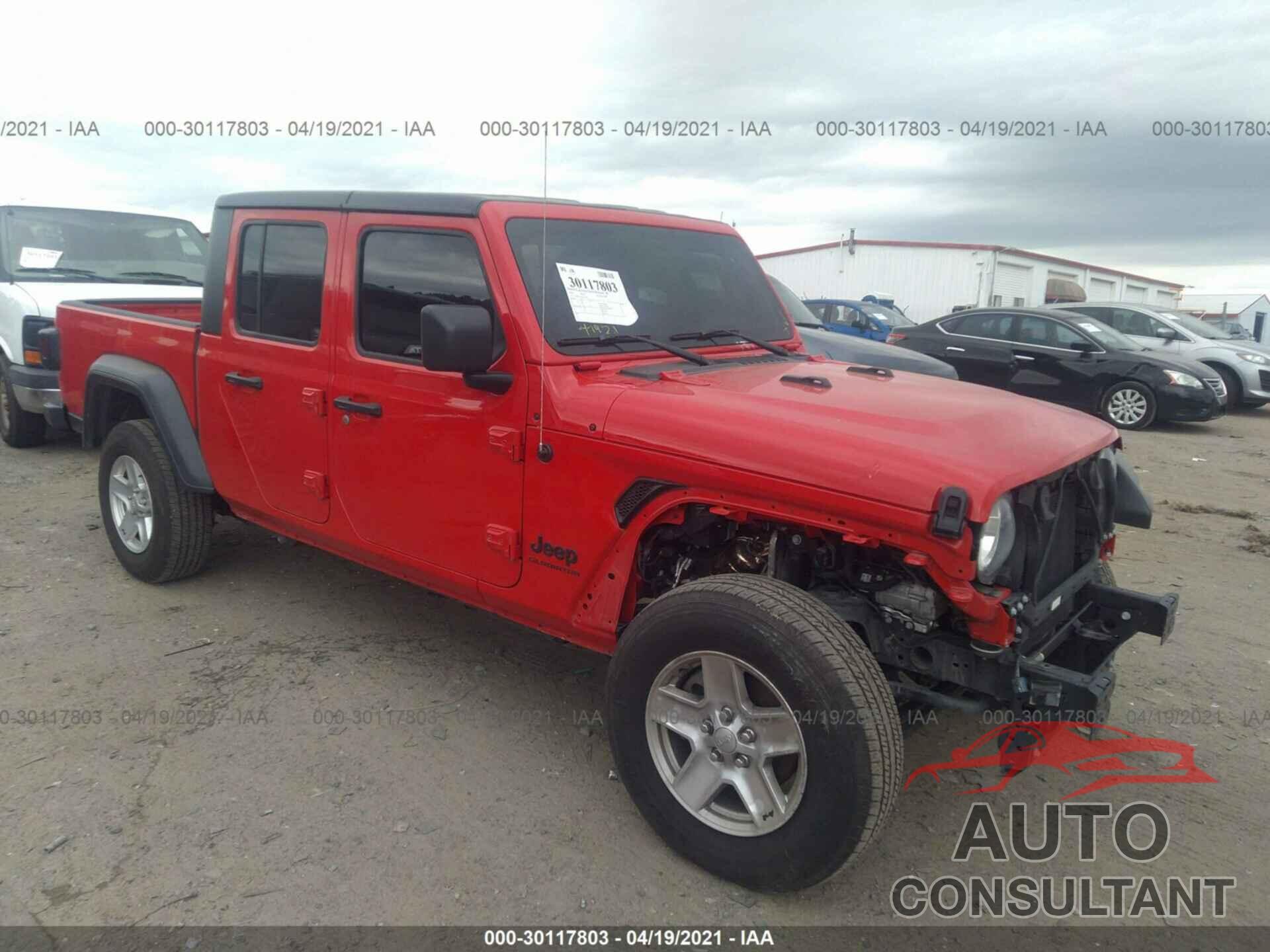 JEEP GLADIATOR 2020 - 1C6HJTAG3LL122133