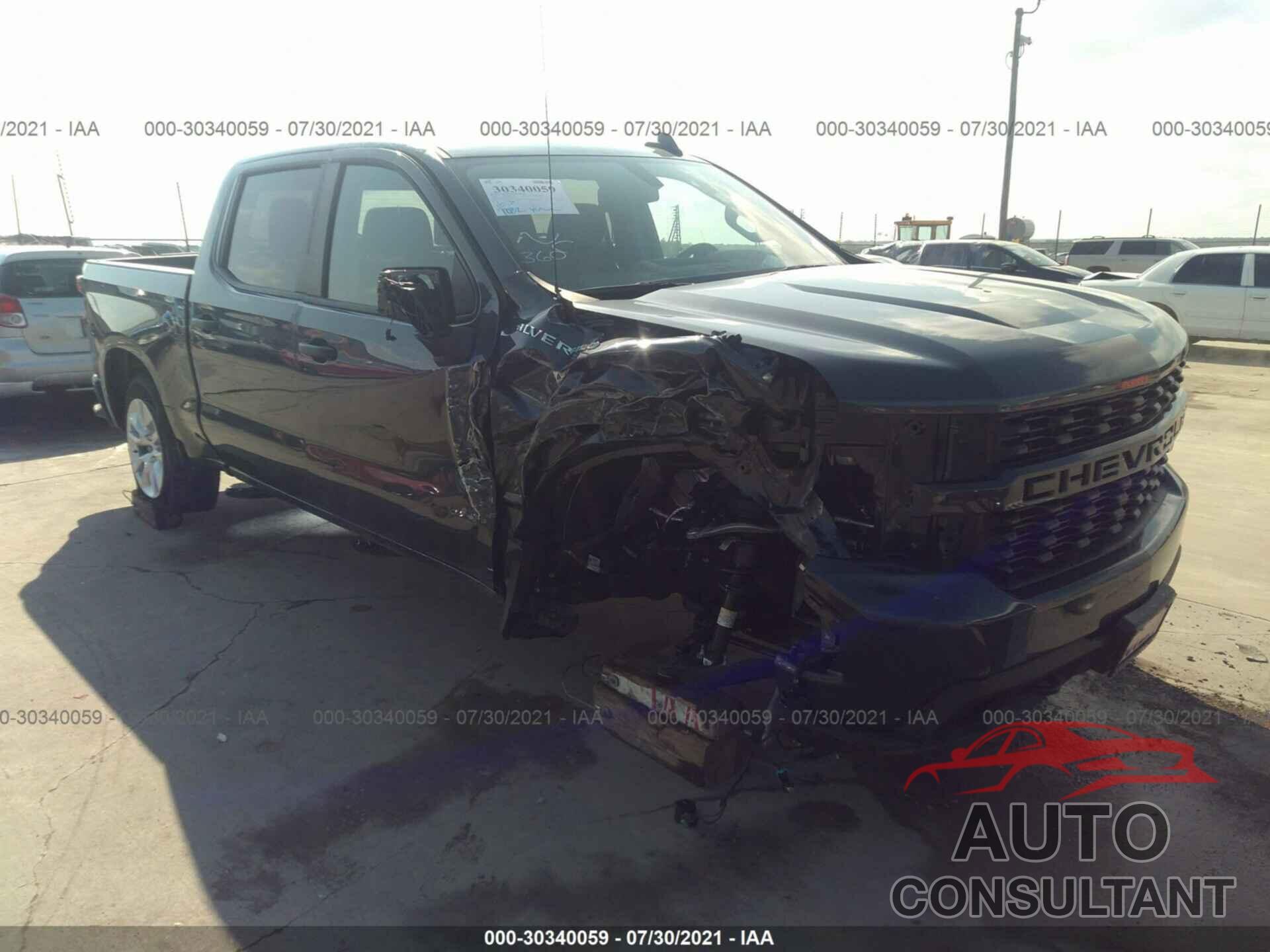 CHEVROLET SILVERADO 1500 2021 - 1GCPWBEK5MZ265579