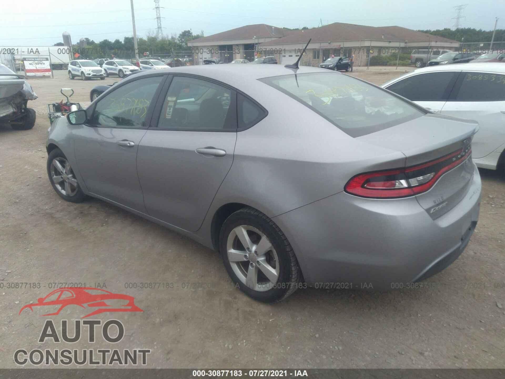 DODGE DART 2016 - 1C3CDFBA8GD605062