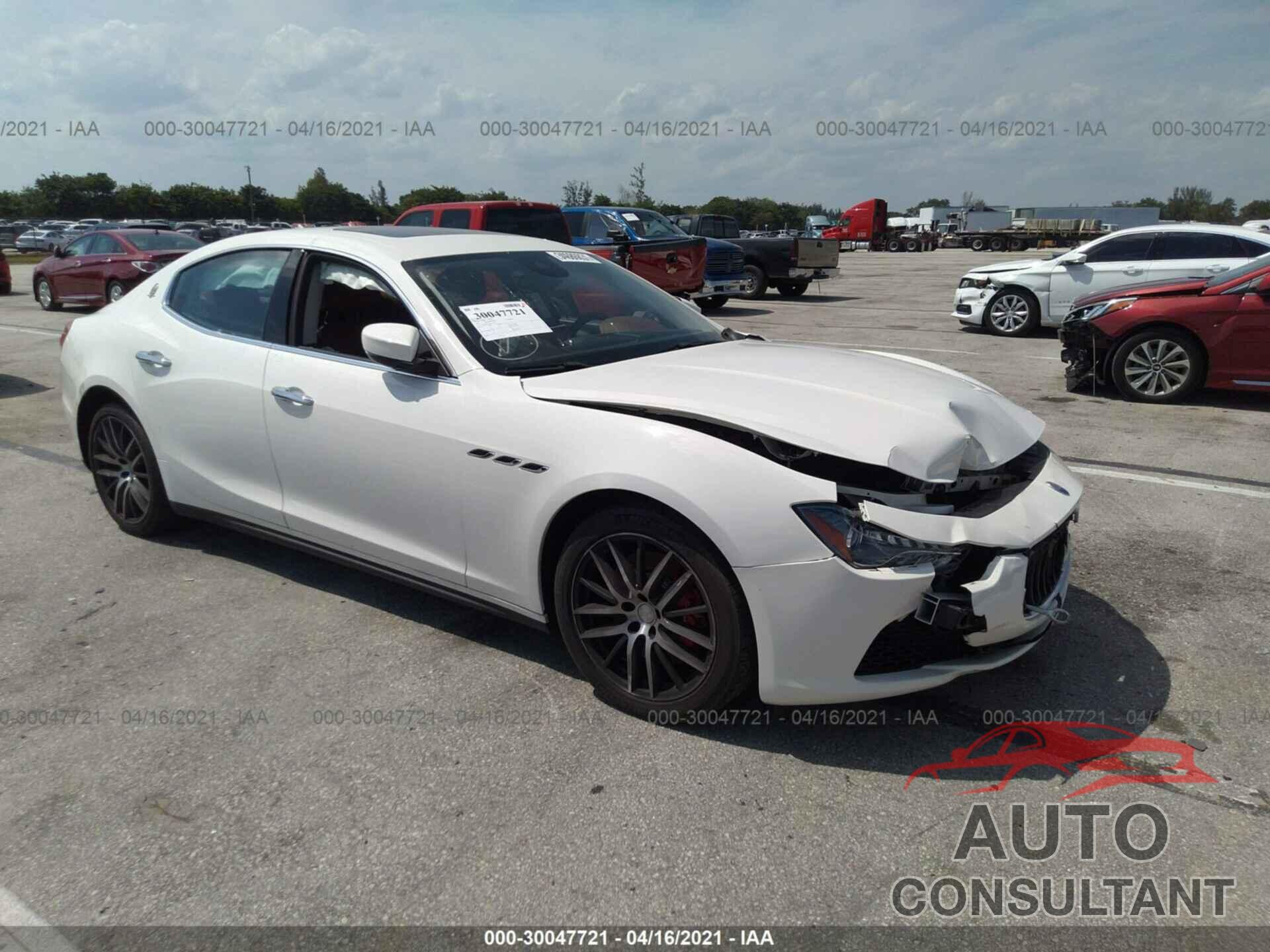 MASERATI GHIBLI 2017 - ZAM57RSA4H1221453