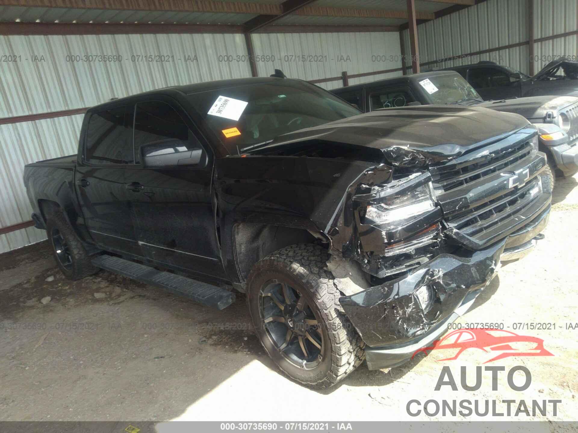 CHEVROLET SILVERADO 1500 2018 - 3GCUKREC6JG559648