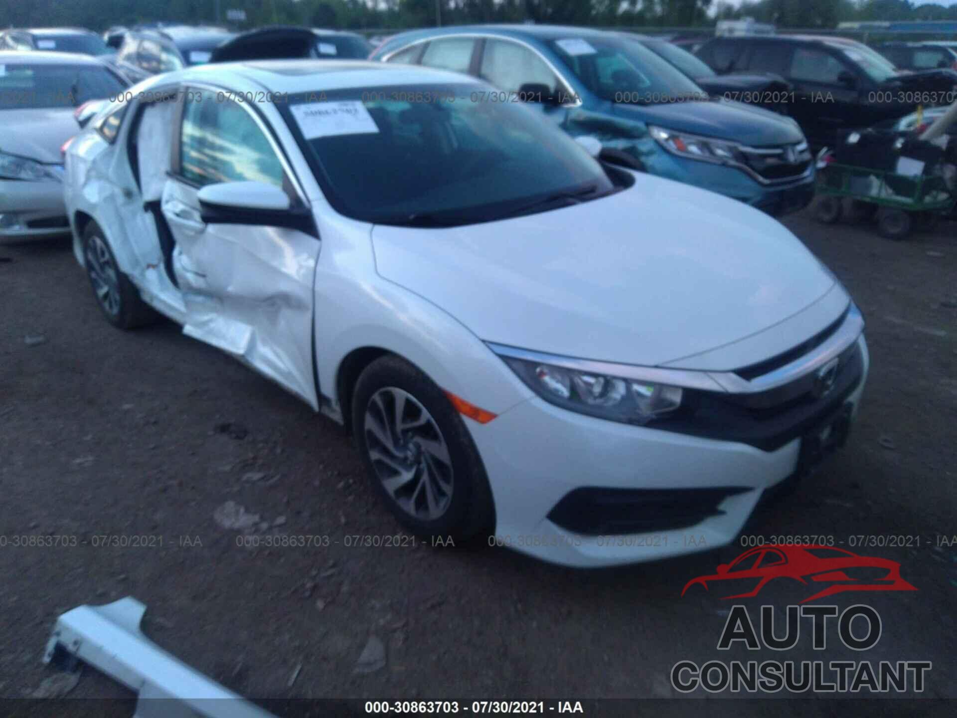 HONDA CIVIC SEDAN 2016 - 19XFC2F78GE072261