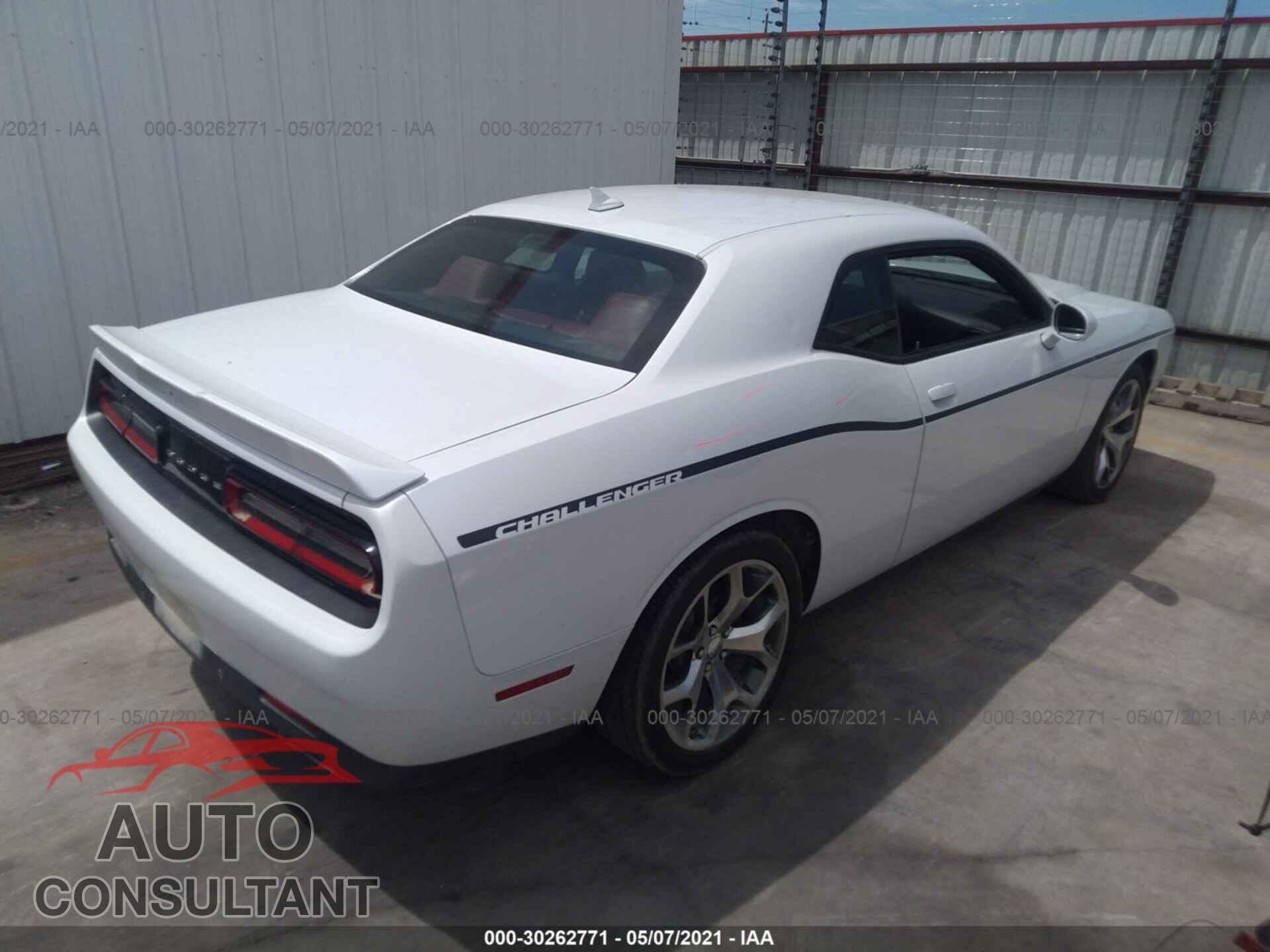 DODGE CHALLENGER 2016 - 2C3CDZAG9GH148787