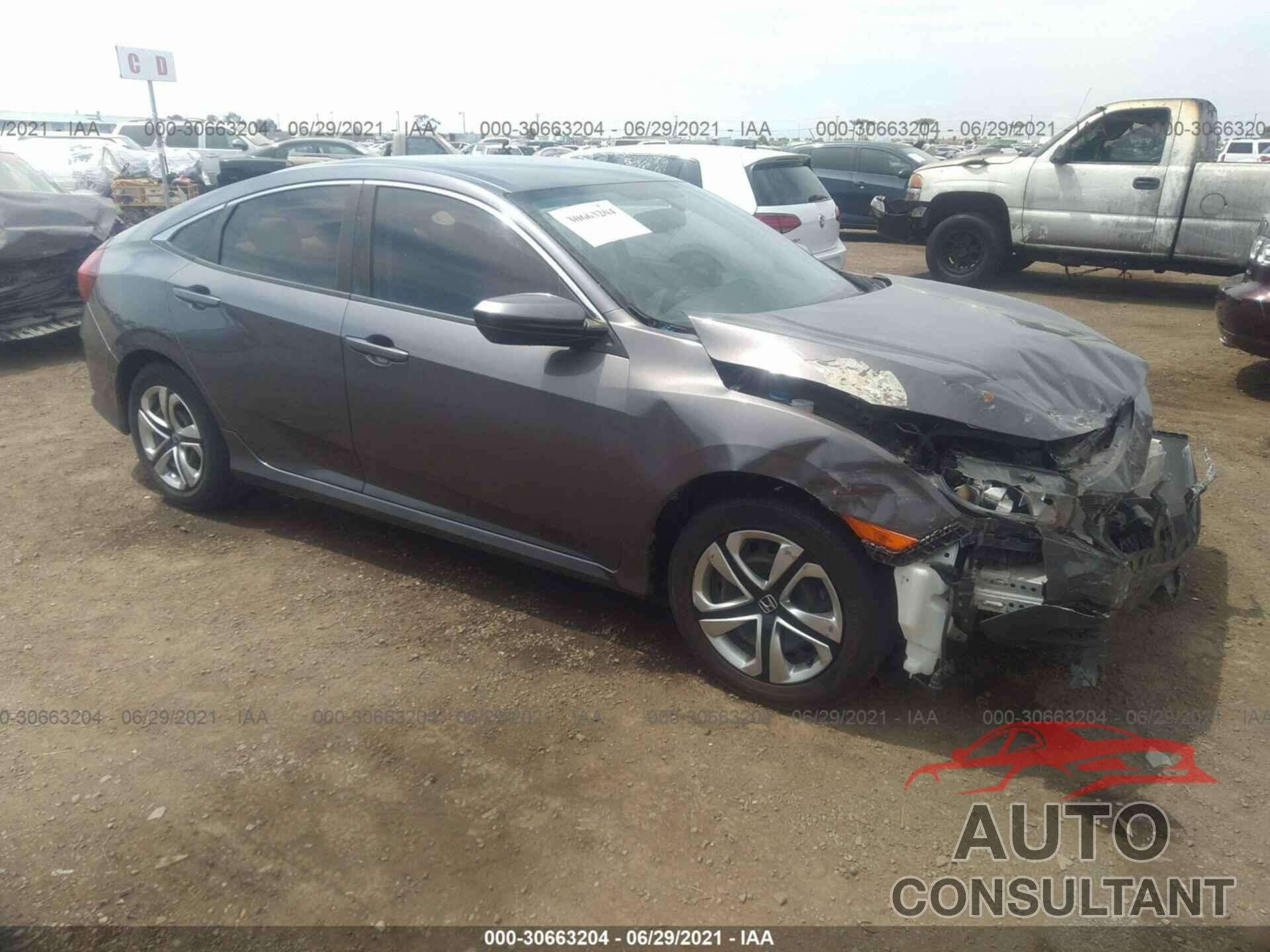 HONDA CIVIC SEDAN 2016 - 2HGFC2F52GH545205